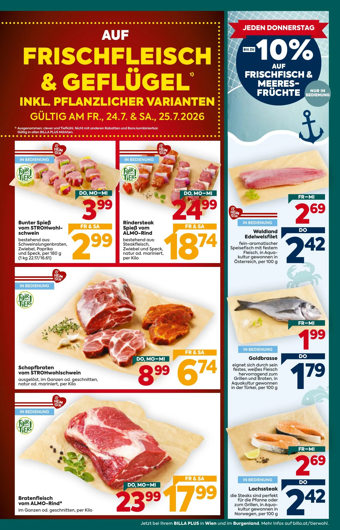 Billa akciós újság Plus Ausztria 07.23–07.29 – 3. oldal