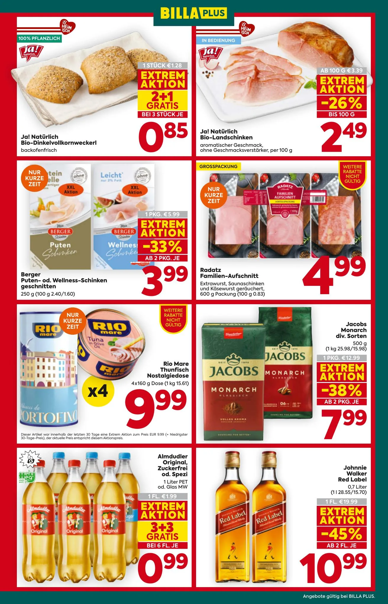 Billa akciós újság Plus Ausztria 07.23–07.29 – 7. oldal