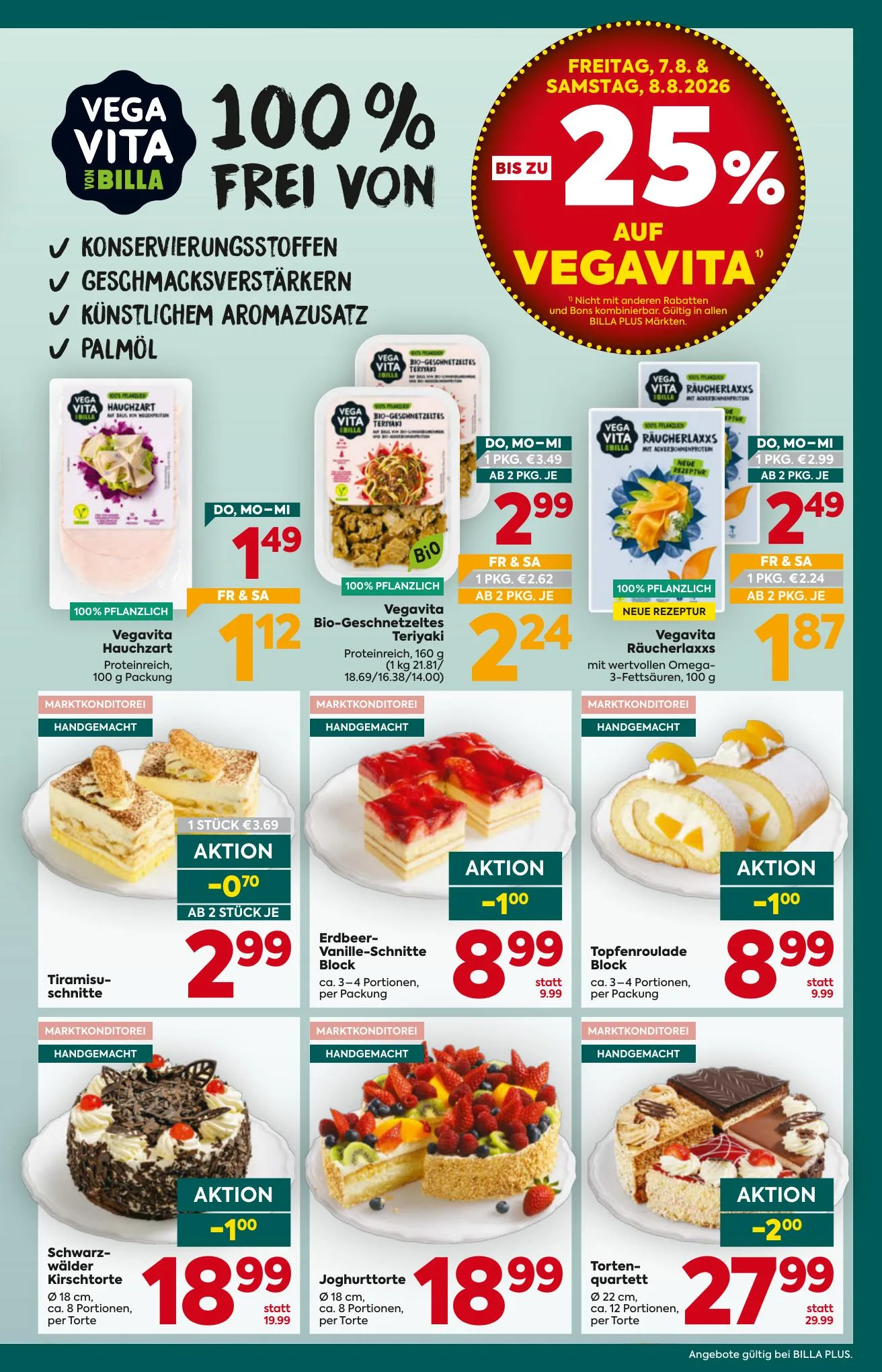 Billa akciós újság Plus Ausztria 08.06–08.12 – 11. oldal