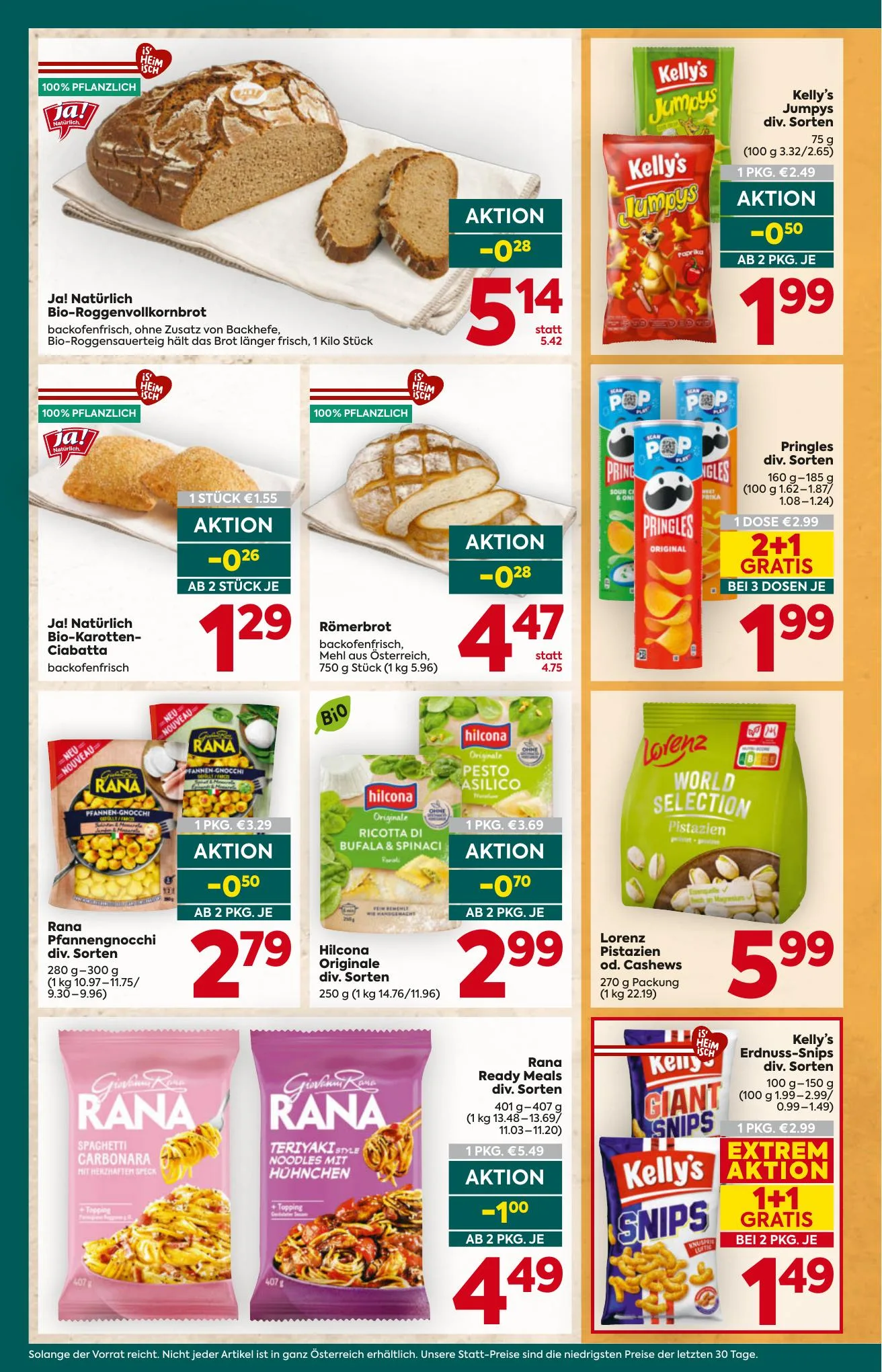 Billa akciós újság Plus Ausztria 08.06–08.12 – 12. oldal