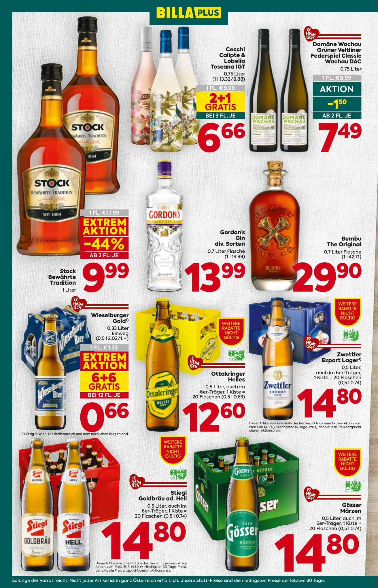 Billa akciós újság Plus Ausztria 08.06–08.12 – 14. oldal