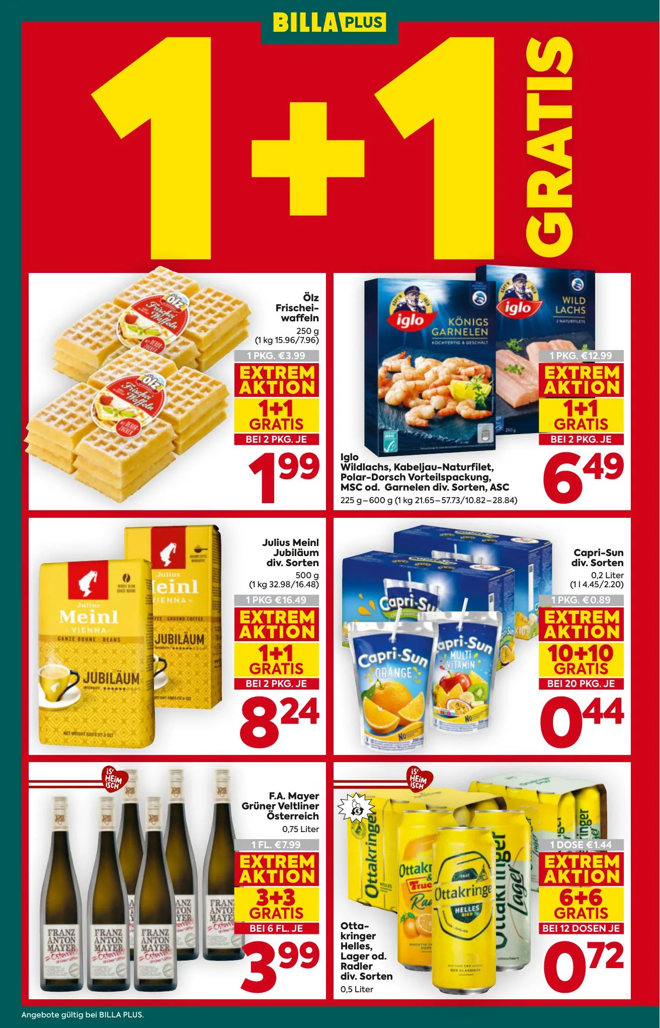 Billa akciós újság Plus Ausztria 08.06–08.12 – 4. oldal