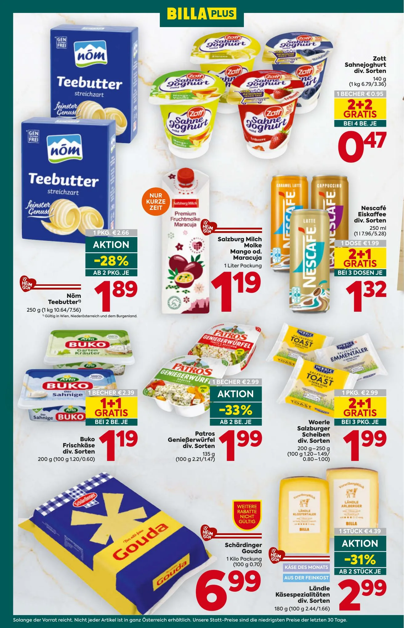 Billa akciós újság Plus Ausztria 08.13–08.19 – 10. oldal