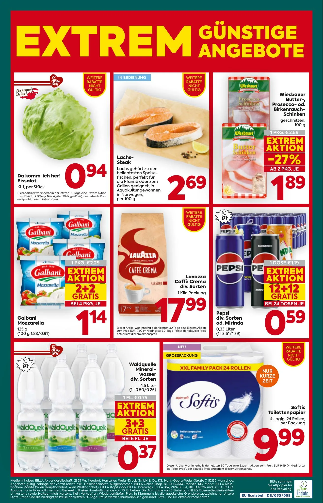 Billa akciós újság Plus Ausztria 08.13–08.19 – 16. oldal