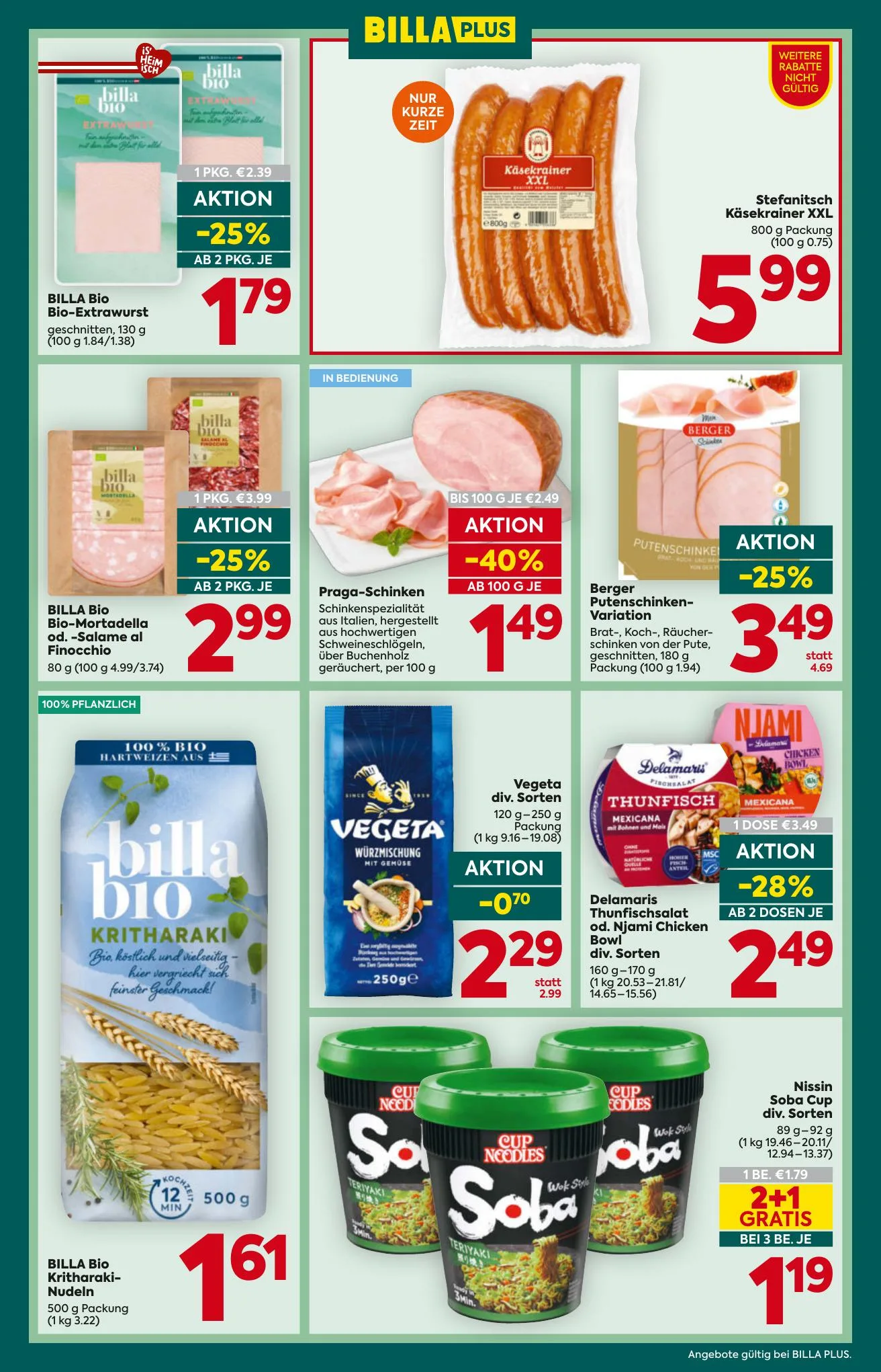 Billa akciós újság Plus Ausztria 08.13–08.19 – 9. oldal