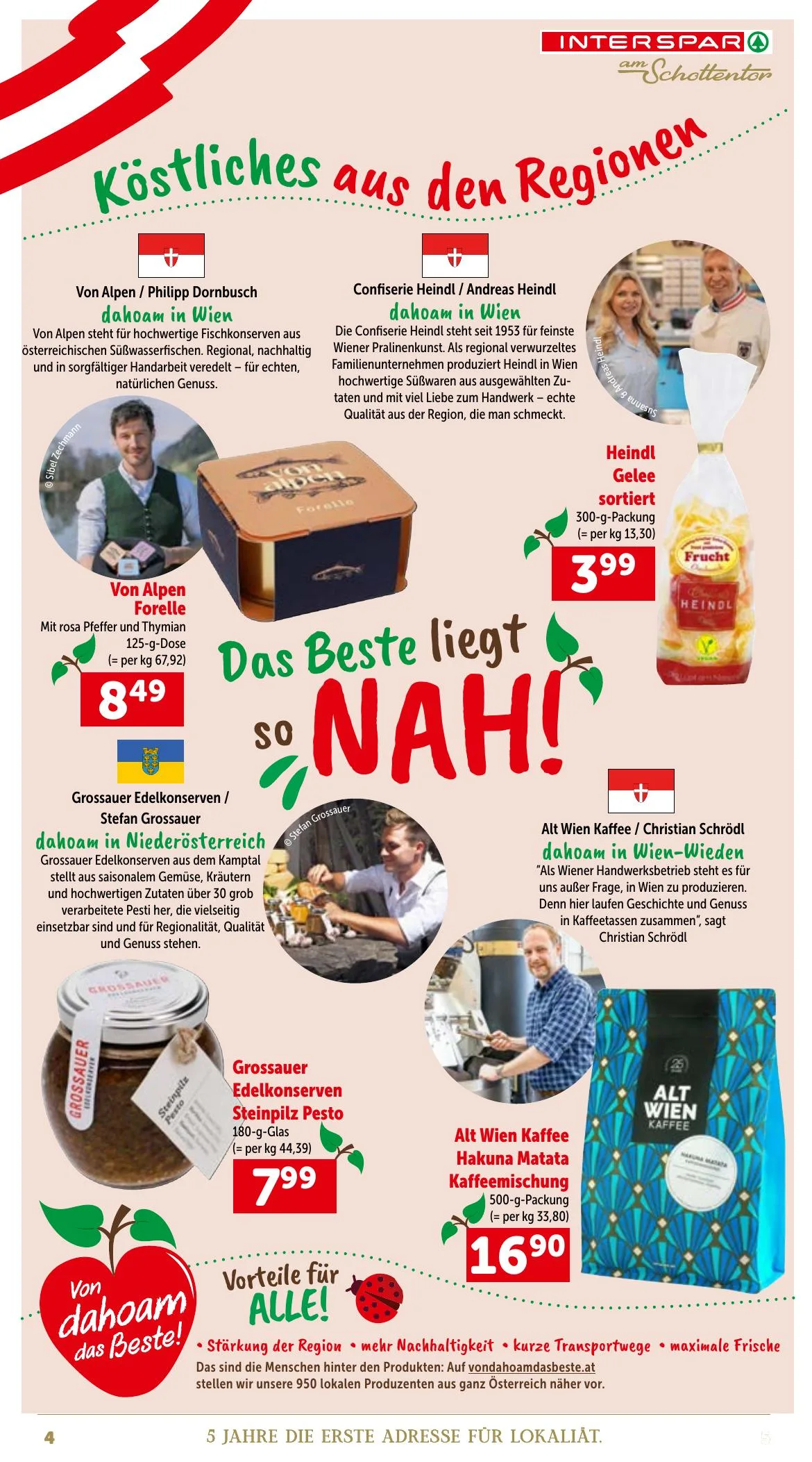 Interspar akciós újság Ausztria Borkatalogus 05.21–06.02 – 4. oldal