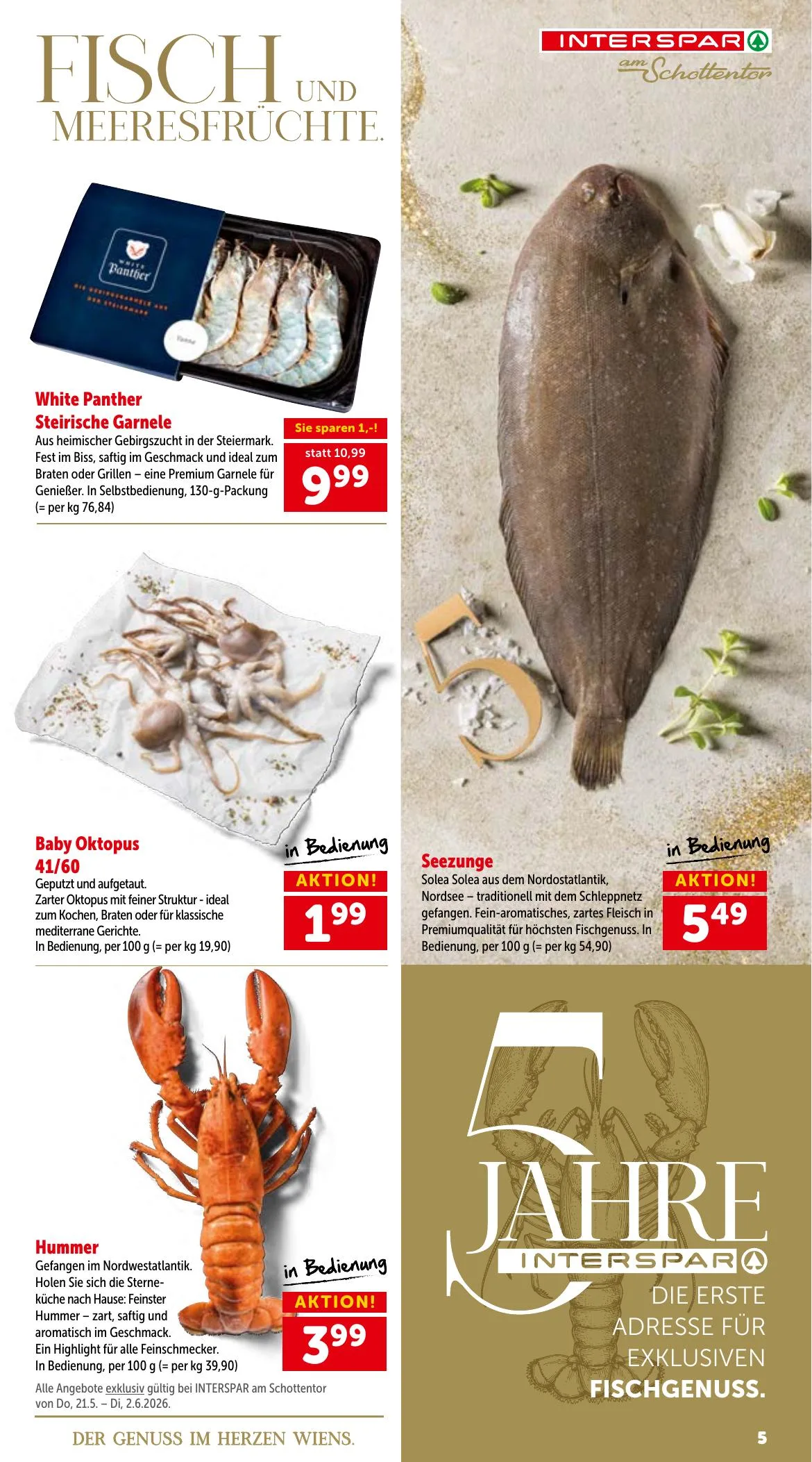 Interspar akciós újság Ausztria Borkatalogus 05.21–06.02 – 5. oldal