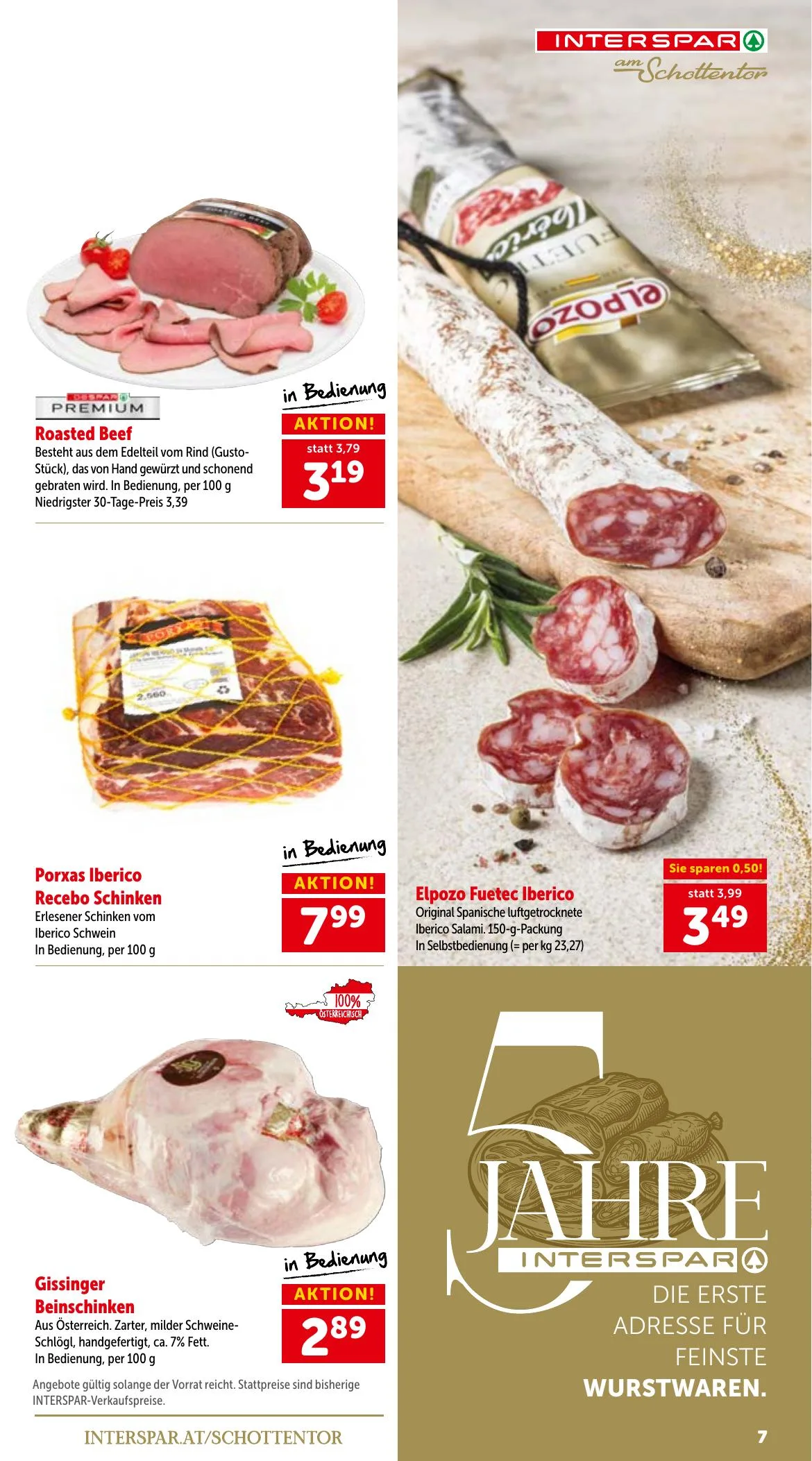 Interspar akciós újság Ausztria Borkatalogus 05.21–06.02 – 7. oldal