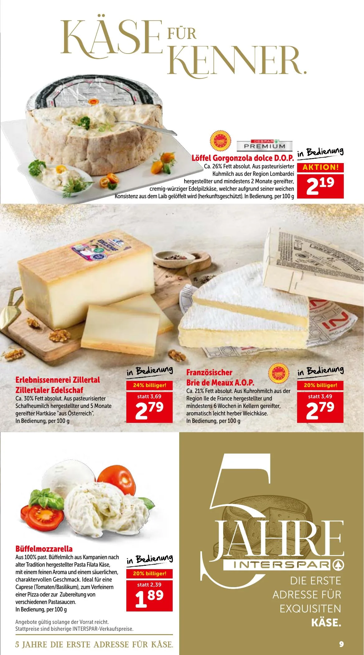 Interspar akciós újság Ausztria Borkatalogus 05.21–06.02 – 9. oldal