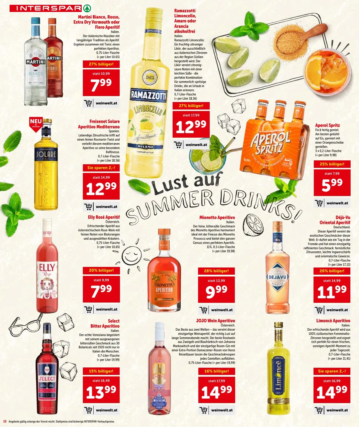 Interspar akciós újság Ausztria 05.07–05.20 – 10. oldal