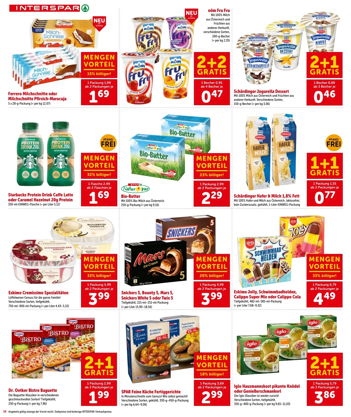 Interspar akciós újság Ausztria 05.07–05.20 – 14. oldal