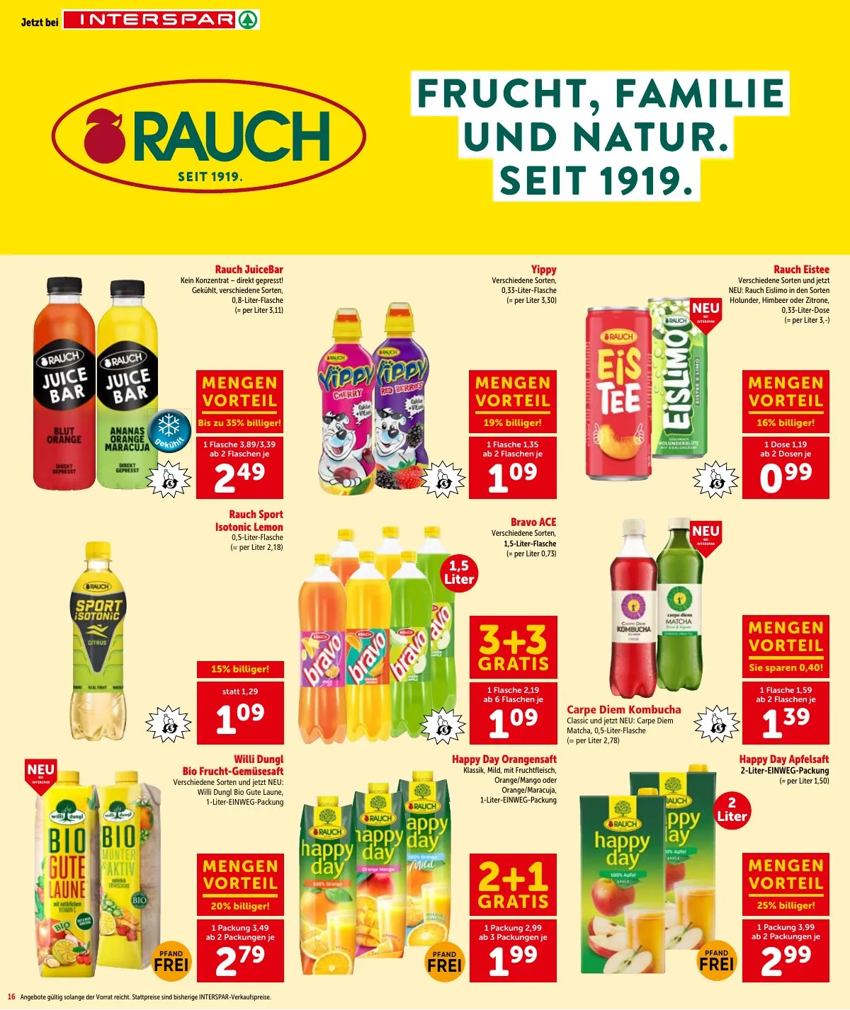 Interspar akciós újság Ausztria 05.07–05.20 – 16. oldal