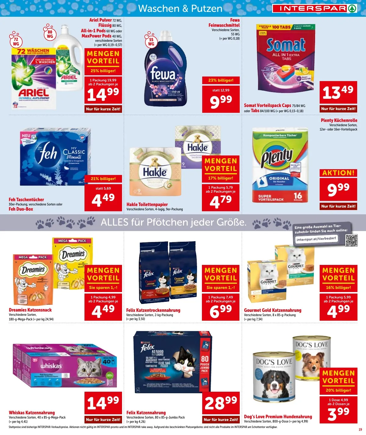 Interspar akciós újság Ausztria 05.07–05.20 – 19. oldal