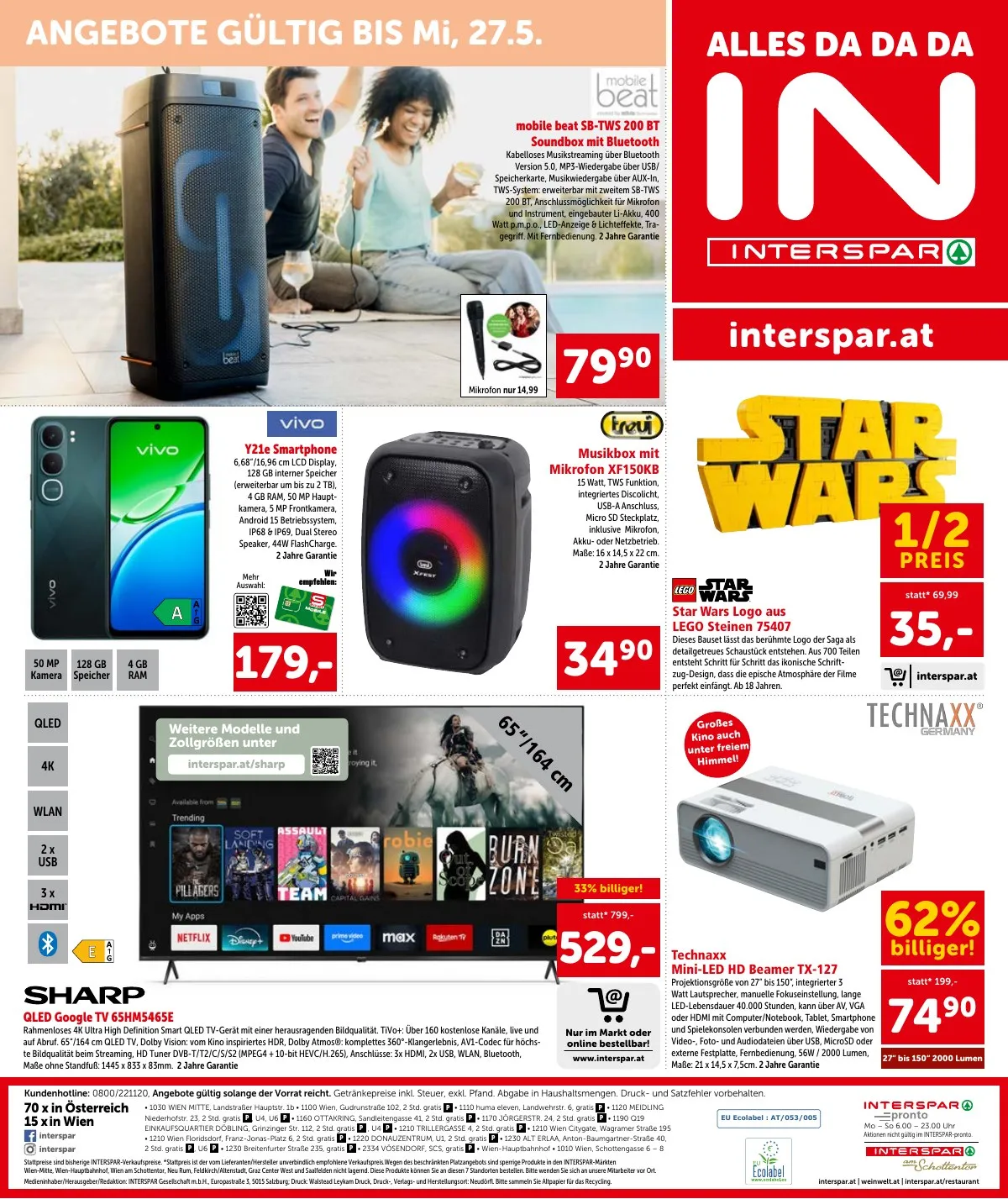 Interspar akciós újság Ausztria 05.07–05.20 – 25. oldal