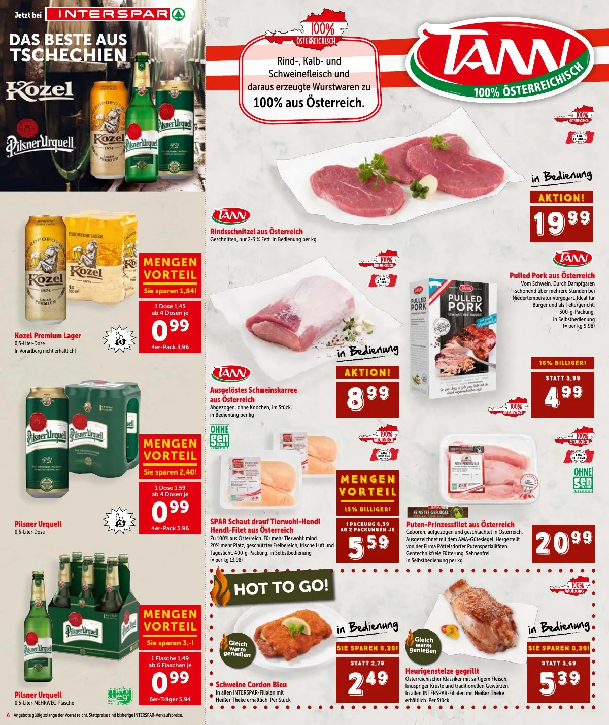 Interspar akciós újság Ausztria 05.07–05.20 – 6. oldal