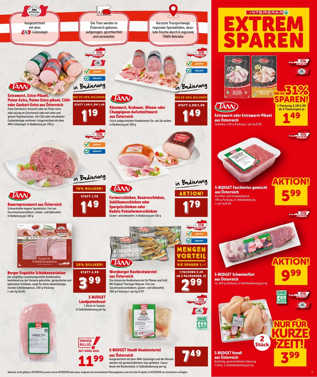 Interspar akciós újság Ausztria 05.07–05.20 – 7. oldal
