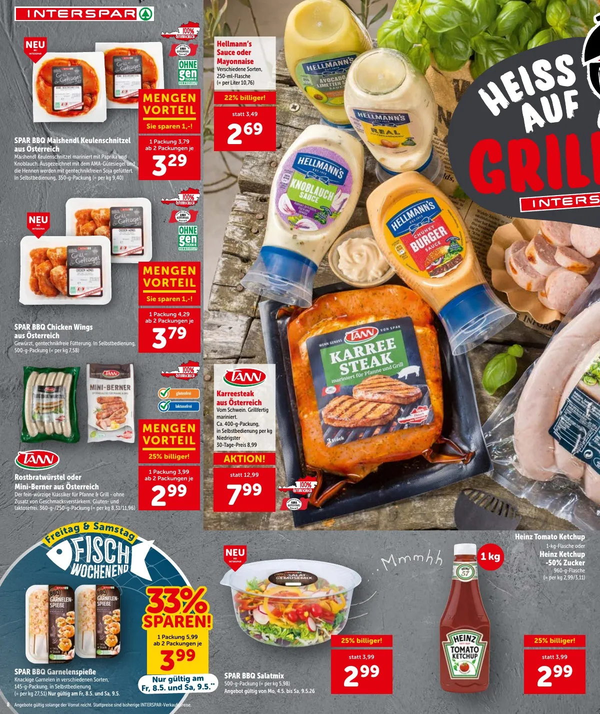 Interspar akciós újság Ausztria 05.07–05.20 – 8. oldal