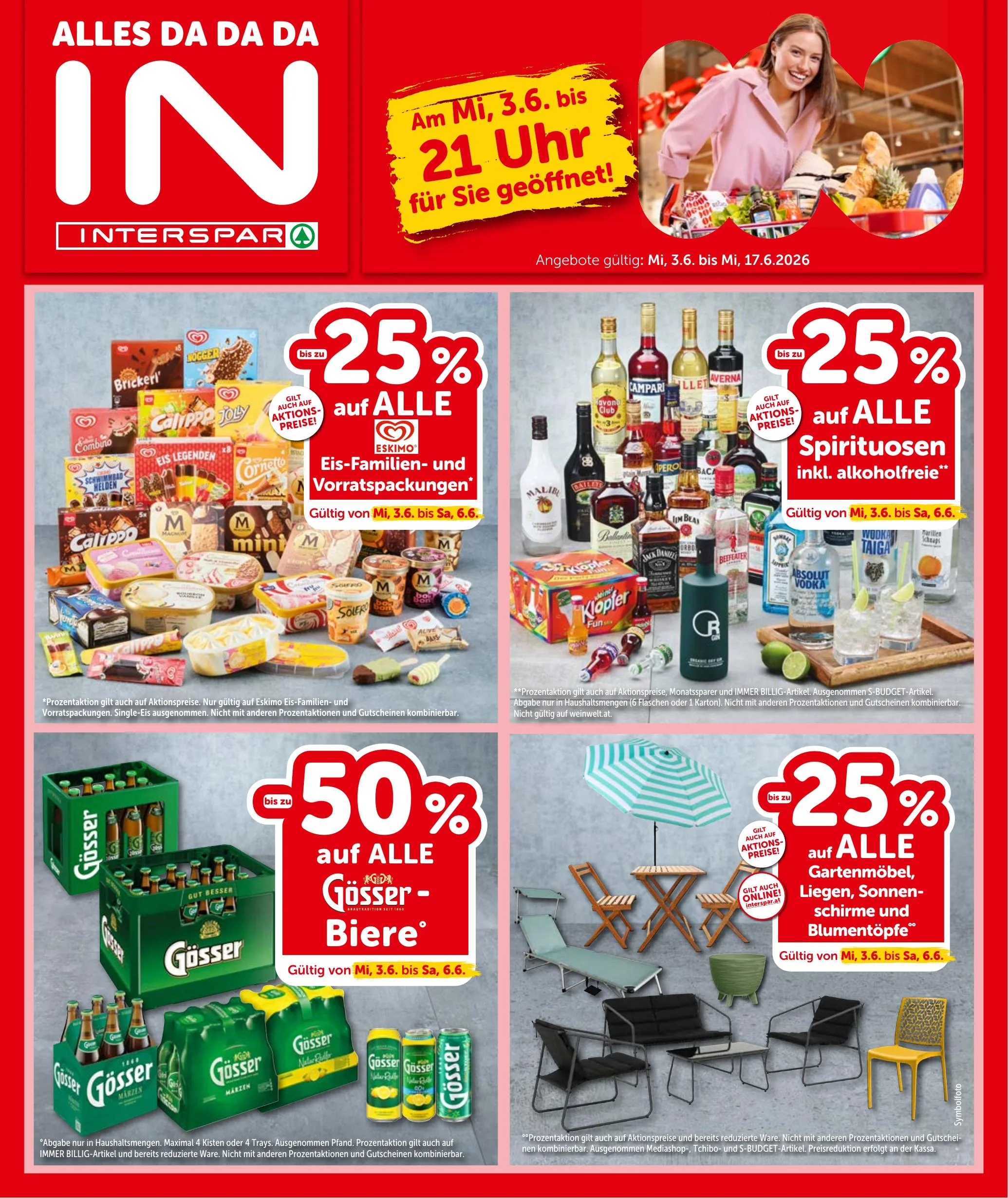 Interspar akciós újság Ausztria 06.03–06.17