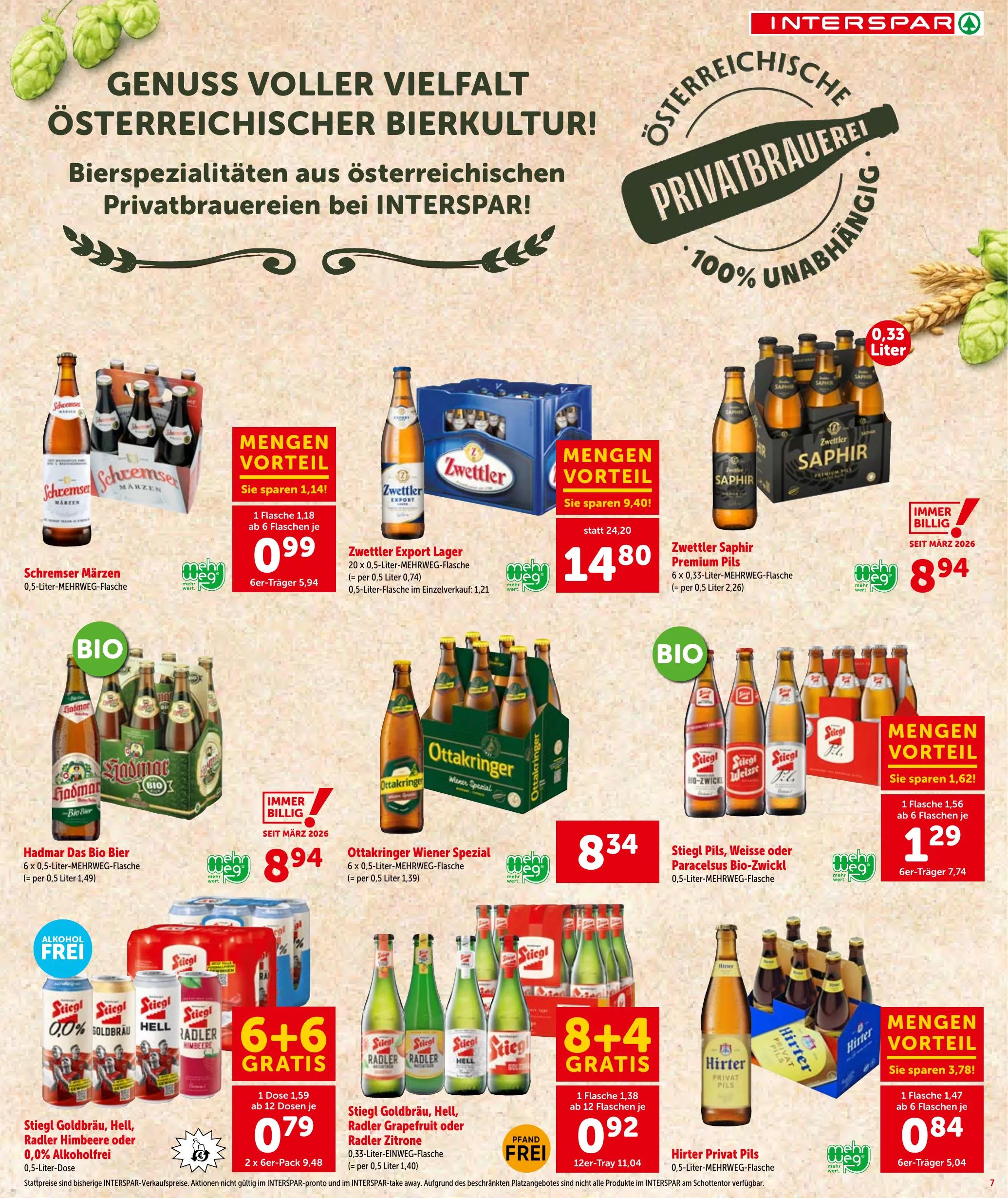 Interspar akciós újság Ausztria 06.18–06.30 – 7. oldal