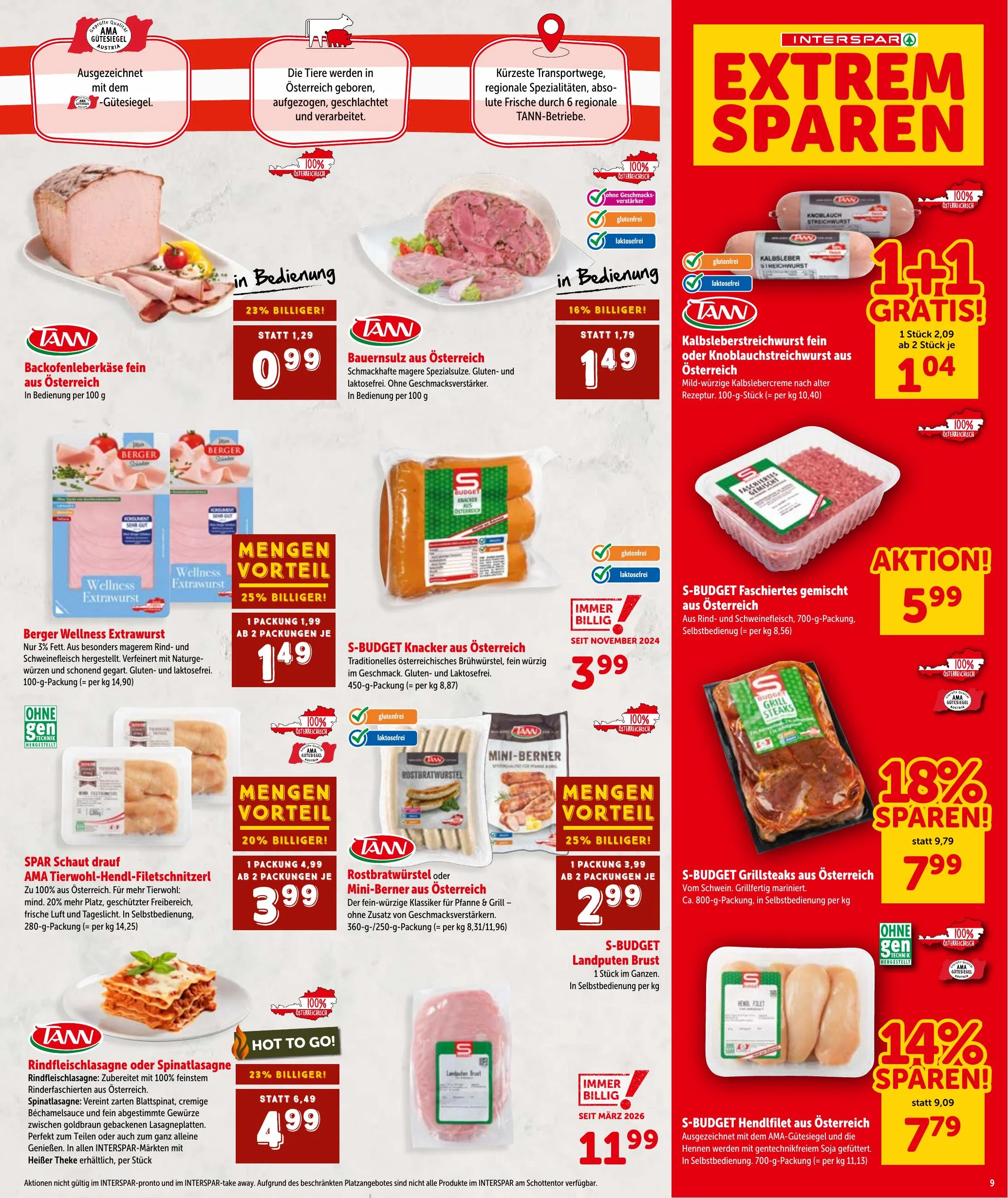 Interspar akciós újság Ausztria 06.18–06.30 – 9. oldal