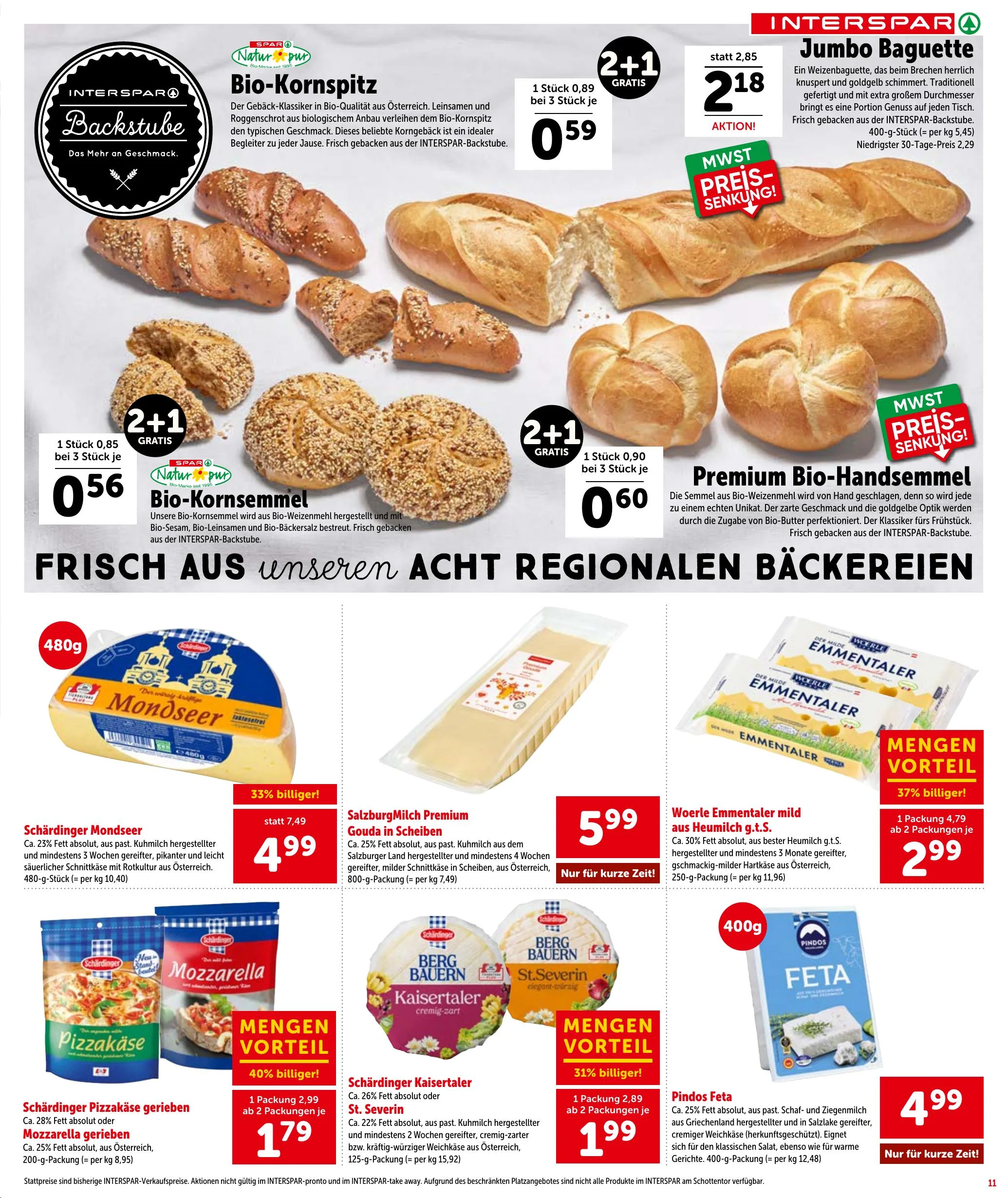 Interspar akciós újság Ausztria 07.01–07.15 – 11. oldal