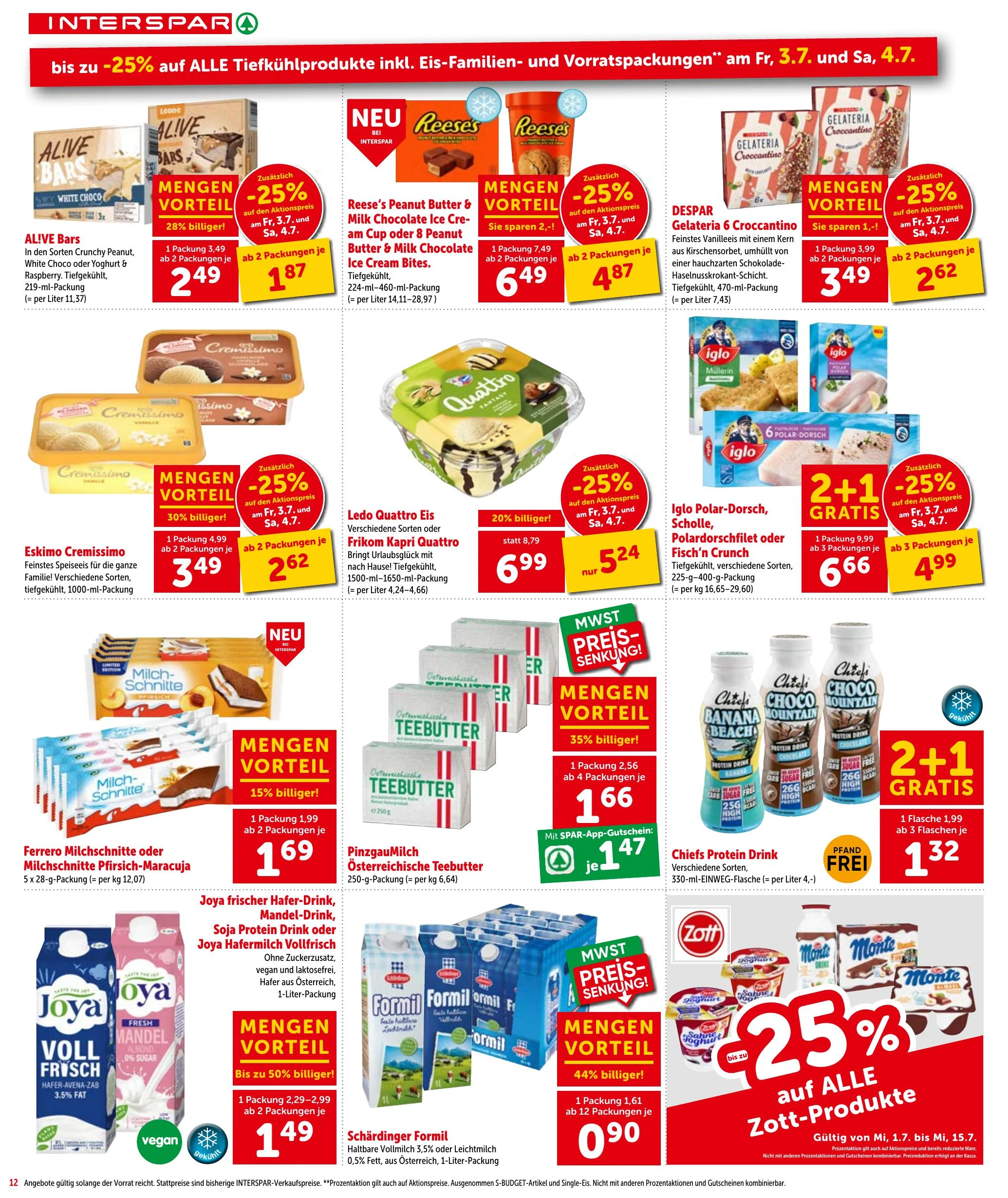 Interspar akciós újság Ausztria 07.01–07.15 – 12. oldal