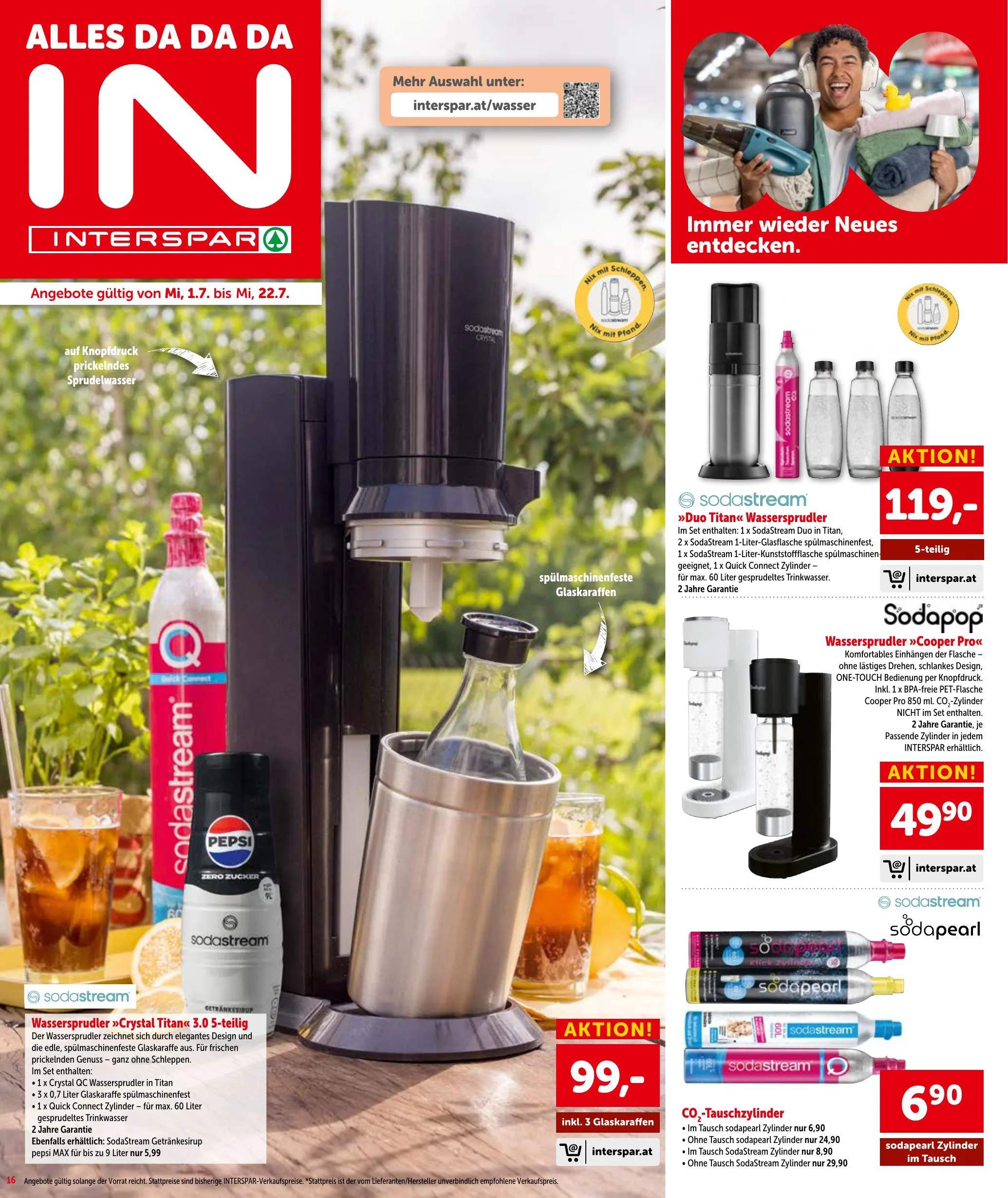 Interspar akciós újság Ausztria 07.01–07.15 – 16. oldal