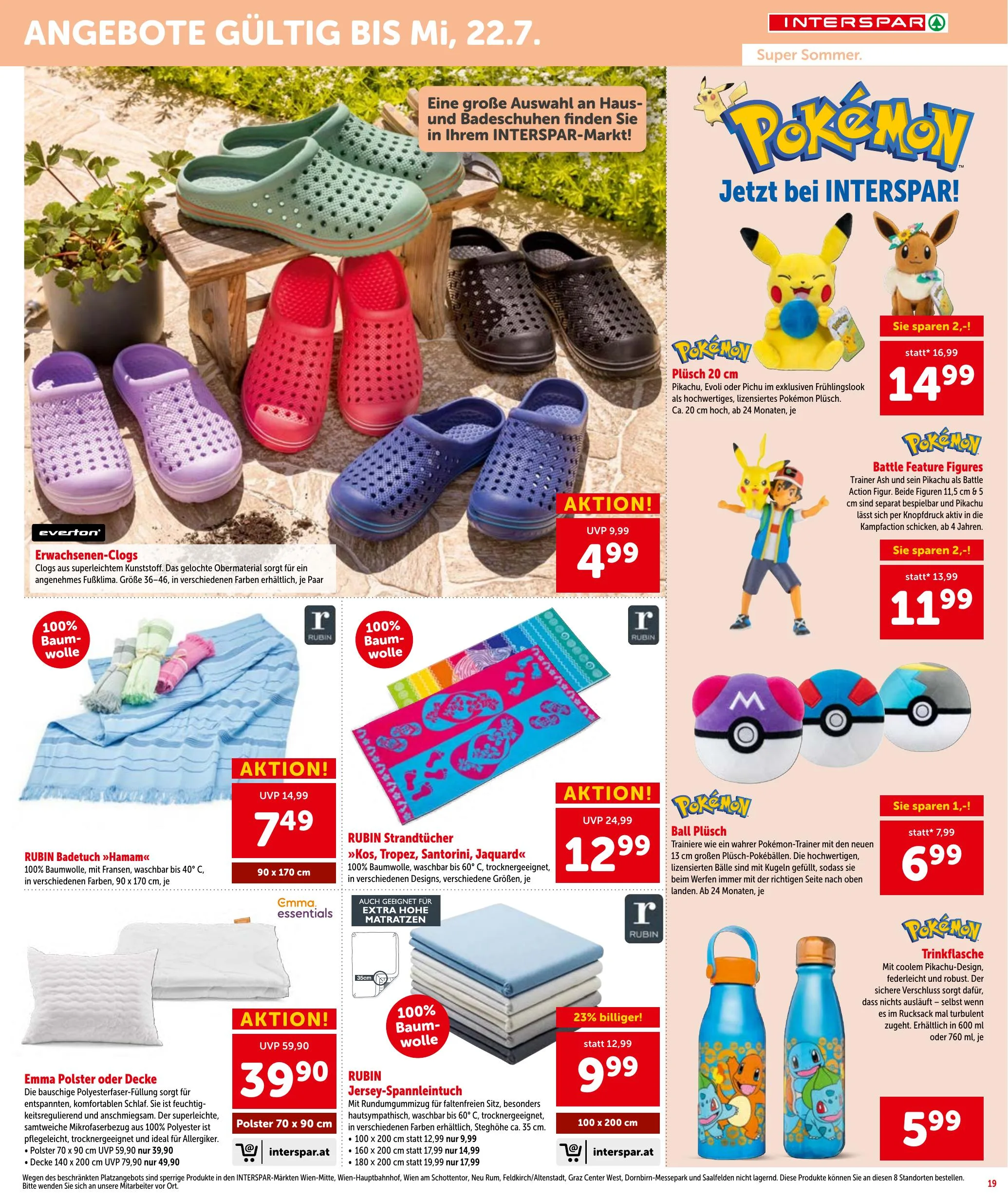 Interspar akciós újság Ausztria 07.01–07.15 – 19. oldal