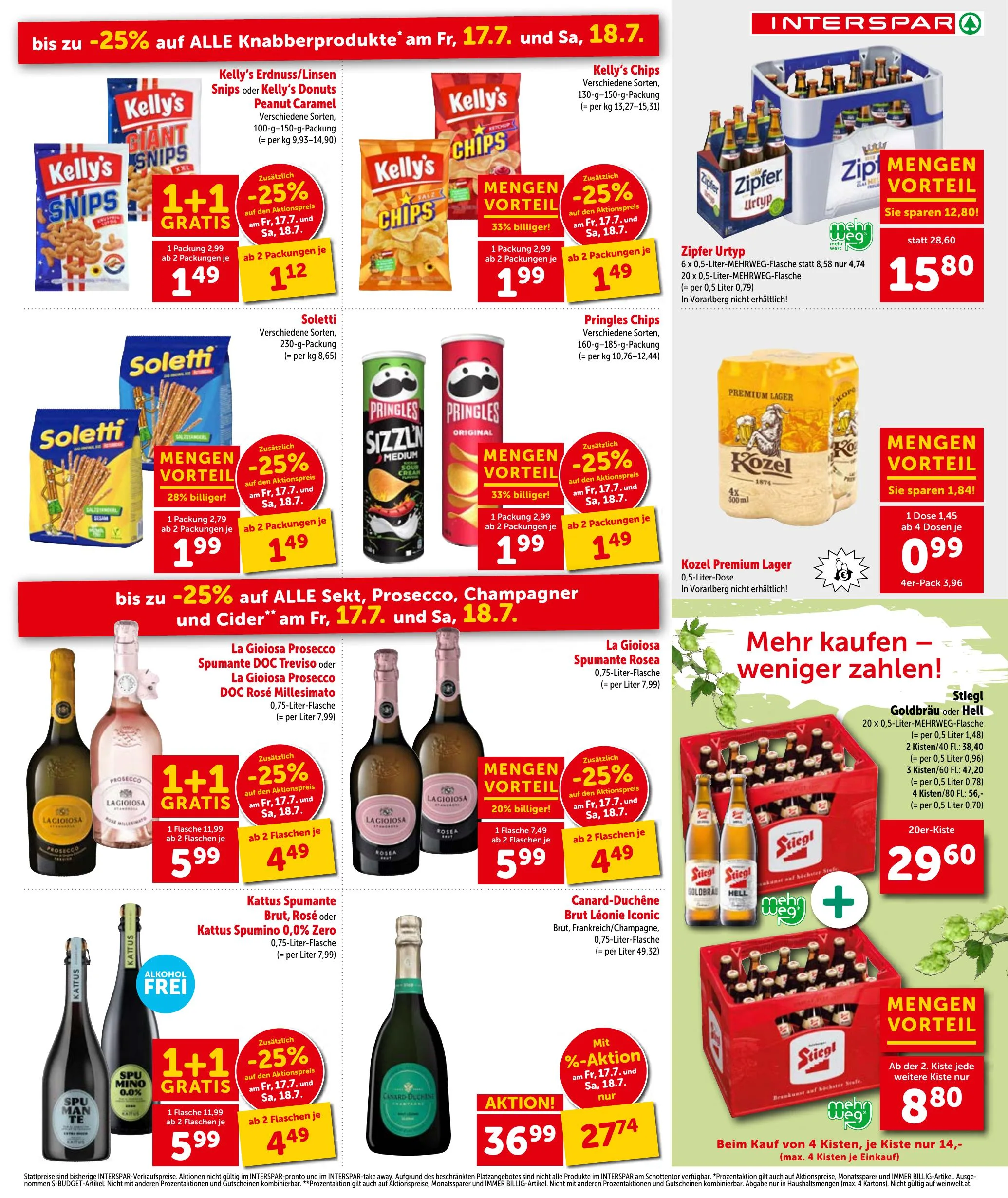 Interspar akciós újság Ausztria 07.16–07.29 – 12. oldal