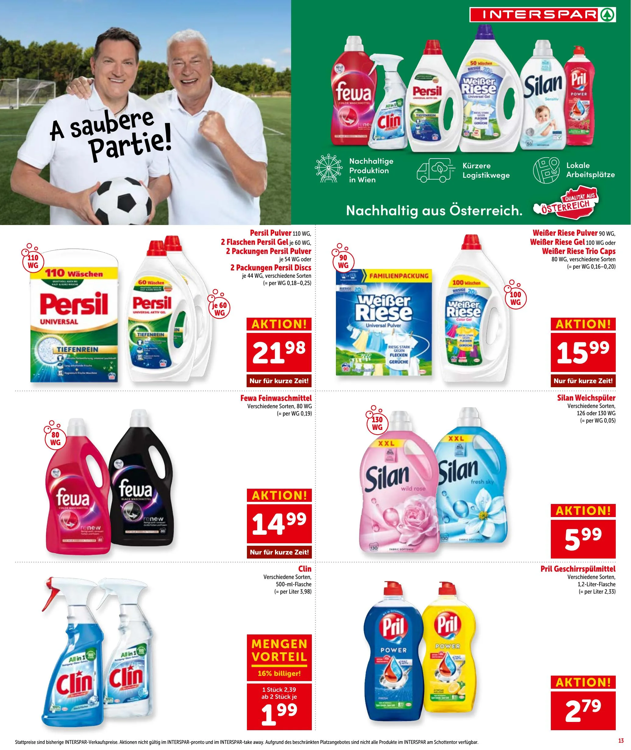 Interspar akciós újság Ausztria 07.16–07.29 – 14. oldal