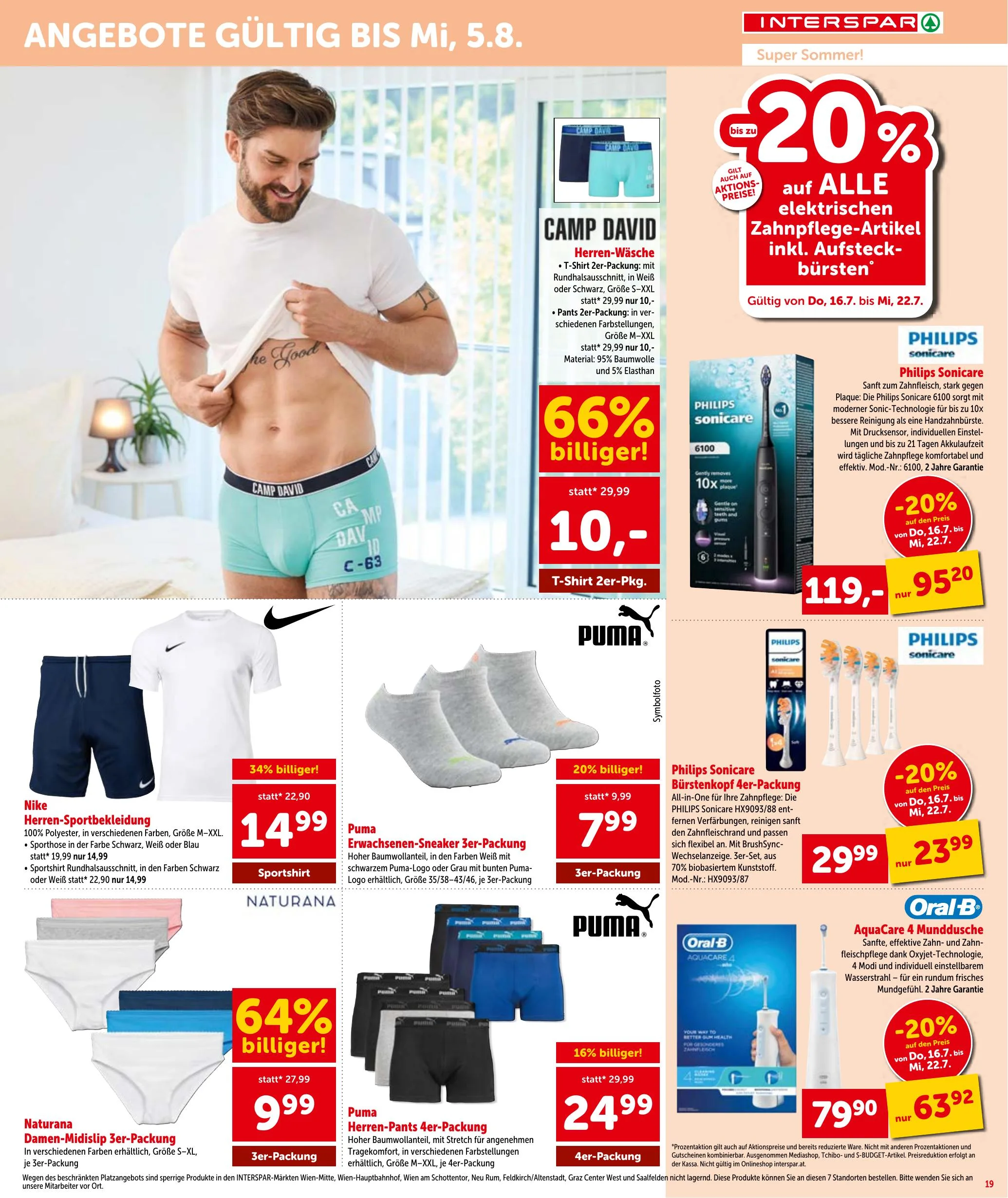 Interspar akciós újság Ausztria 07.16–07.29 – 20. oldal