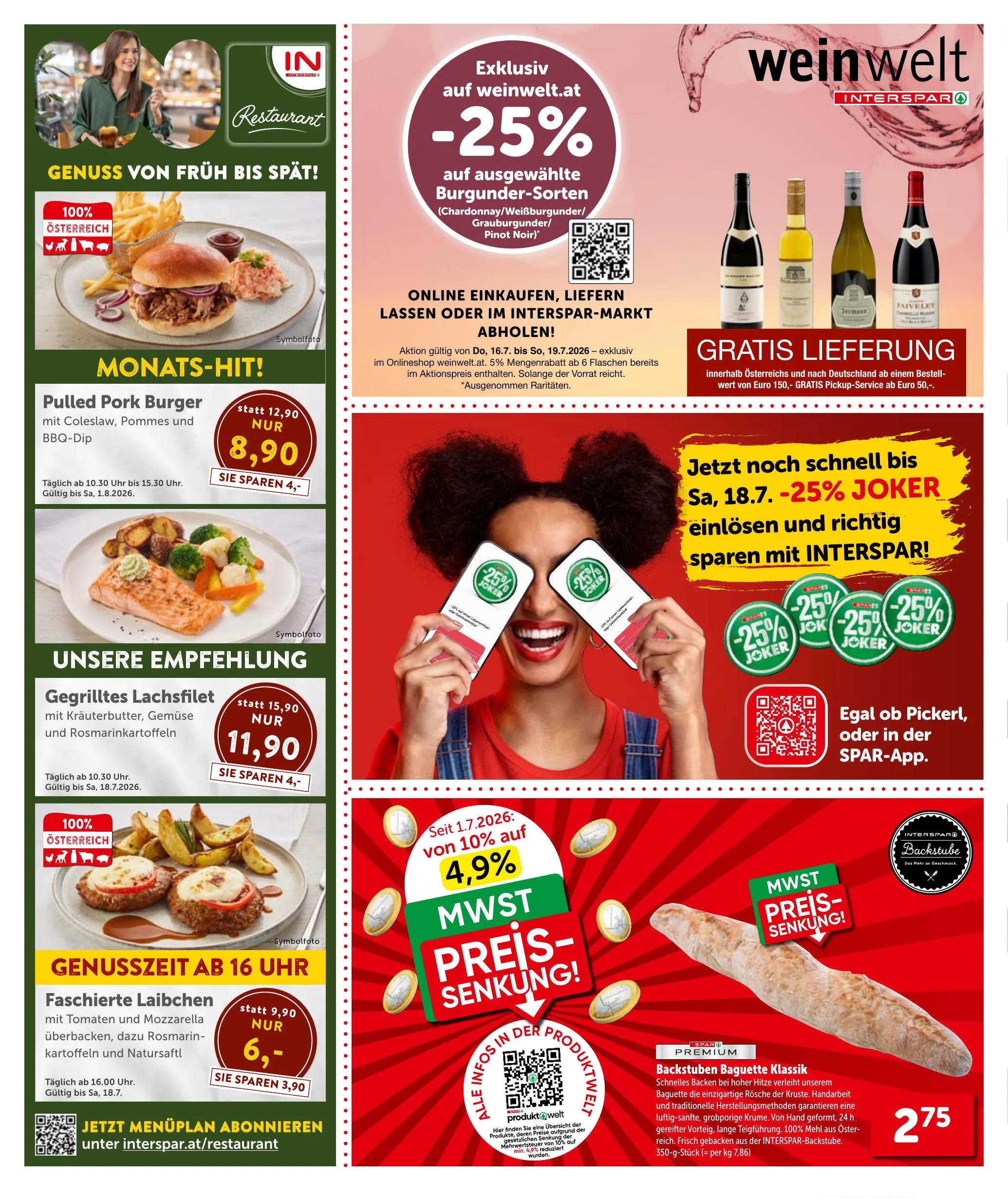 Interspar akciós újság Ausztria 07.16–07.29 – 3. oldal