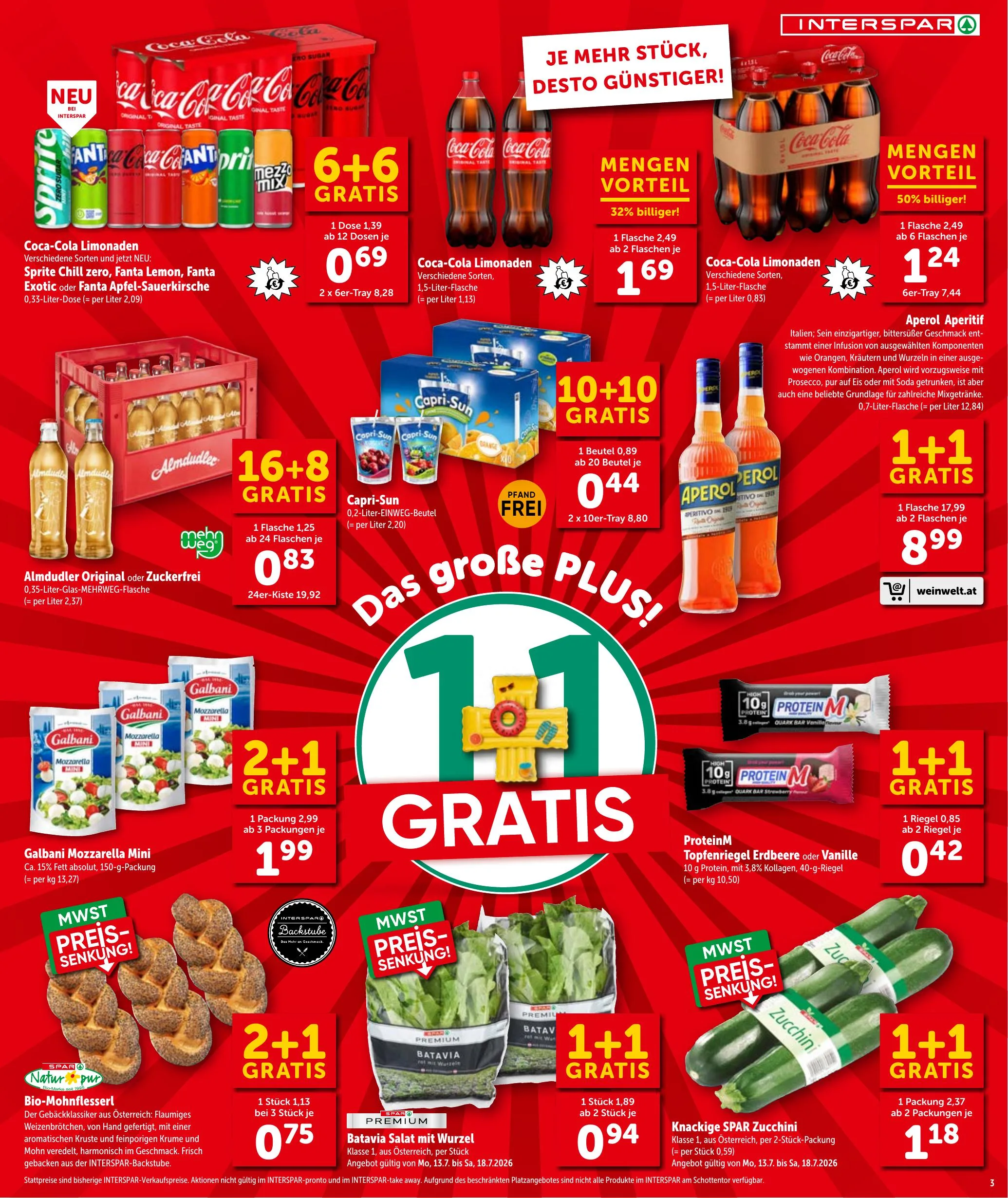 Interspar akciós újság Ausztria 07.16–07.29 – 4. oldal