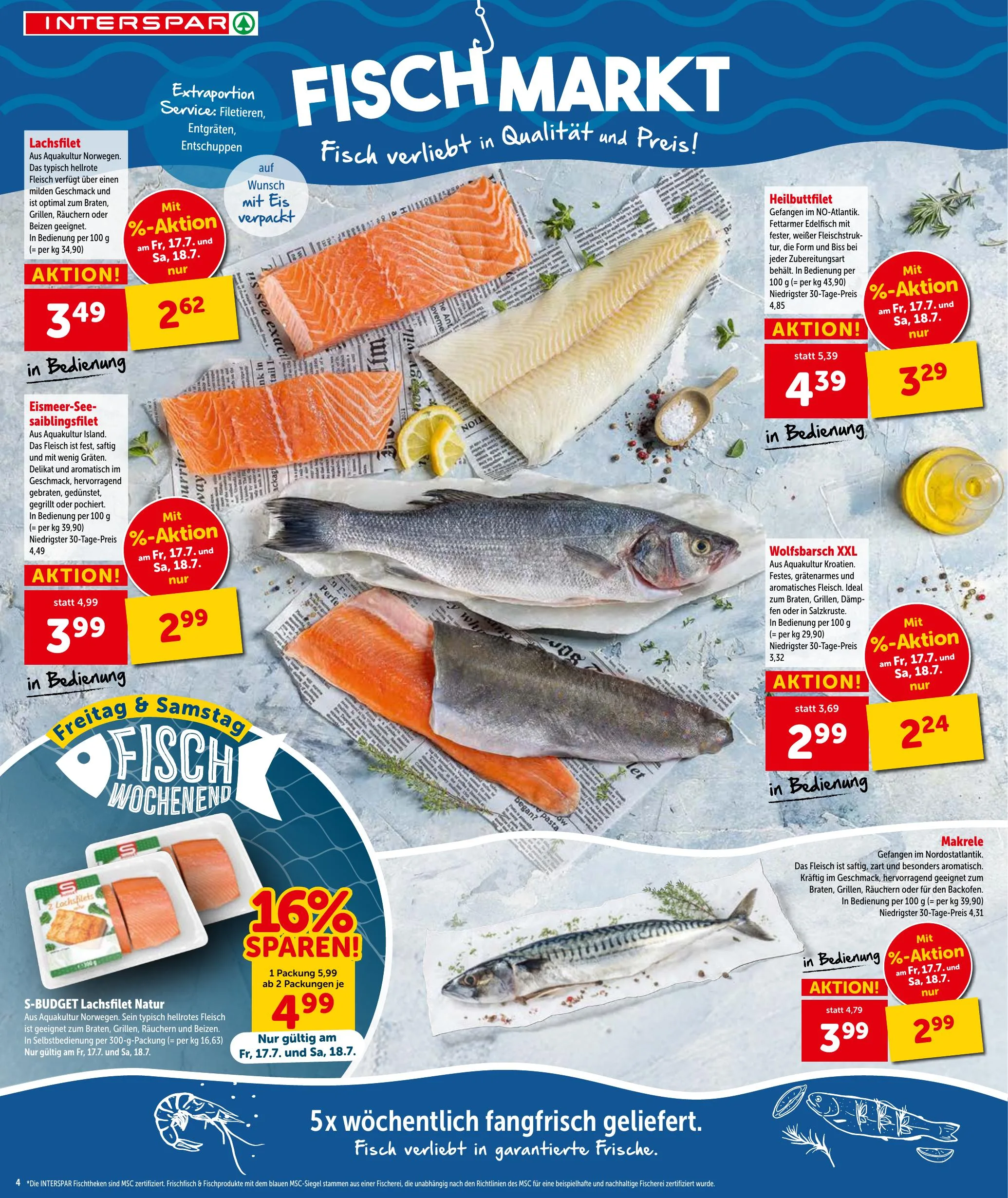 Interspar akciós újság Ausztria 07.16–07.29 – 5. oldal