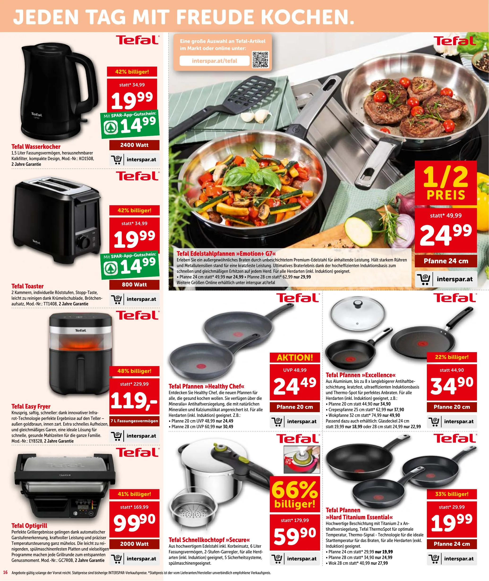 Interspar akciós újság Ausztria 07.30–08.12 – 16. oldal