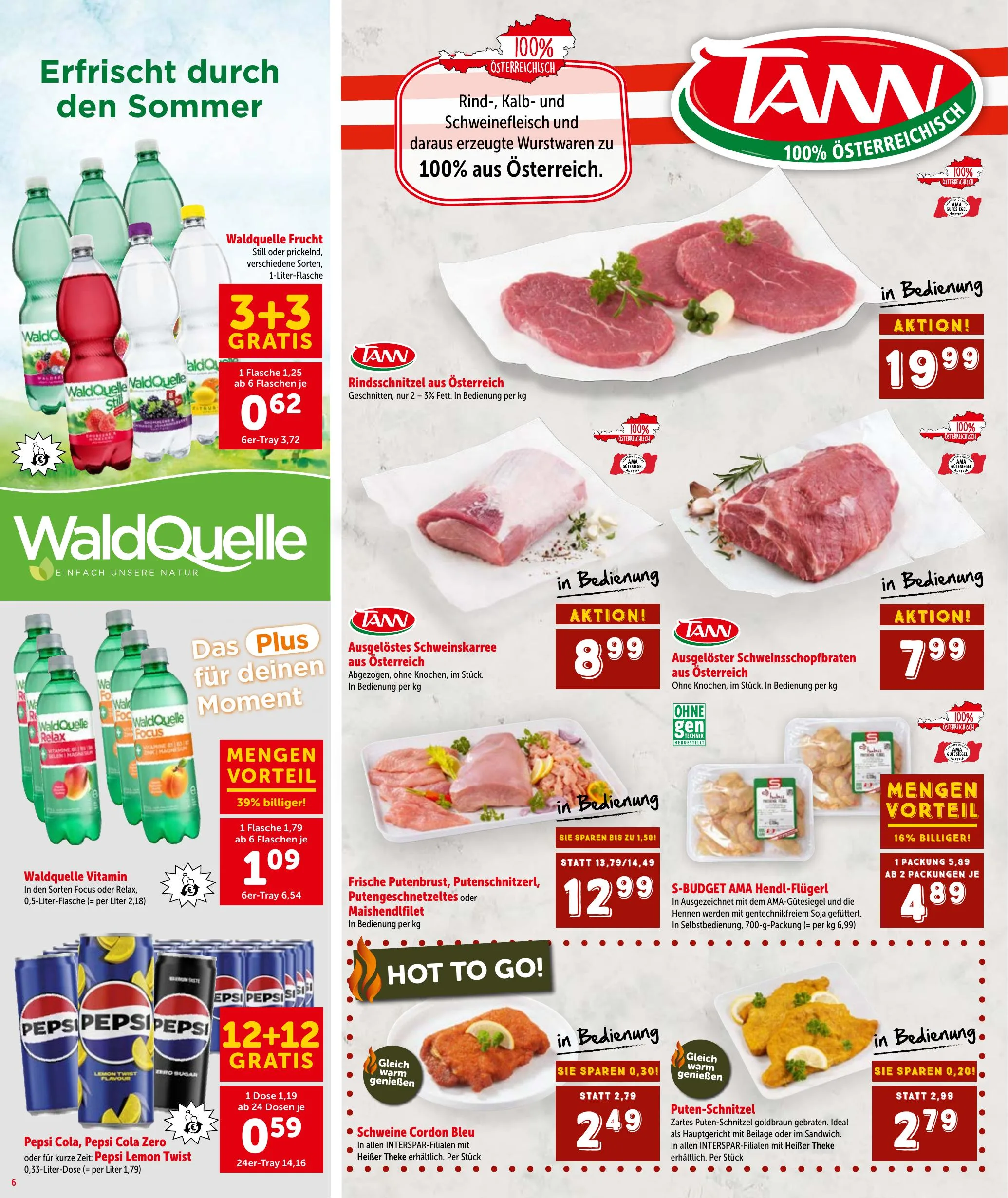 Interspar akciós újság Ausztria 07.30–08.12 – 6. oldal