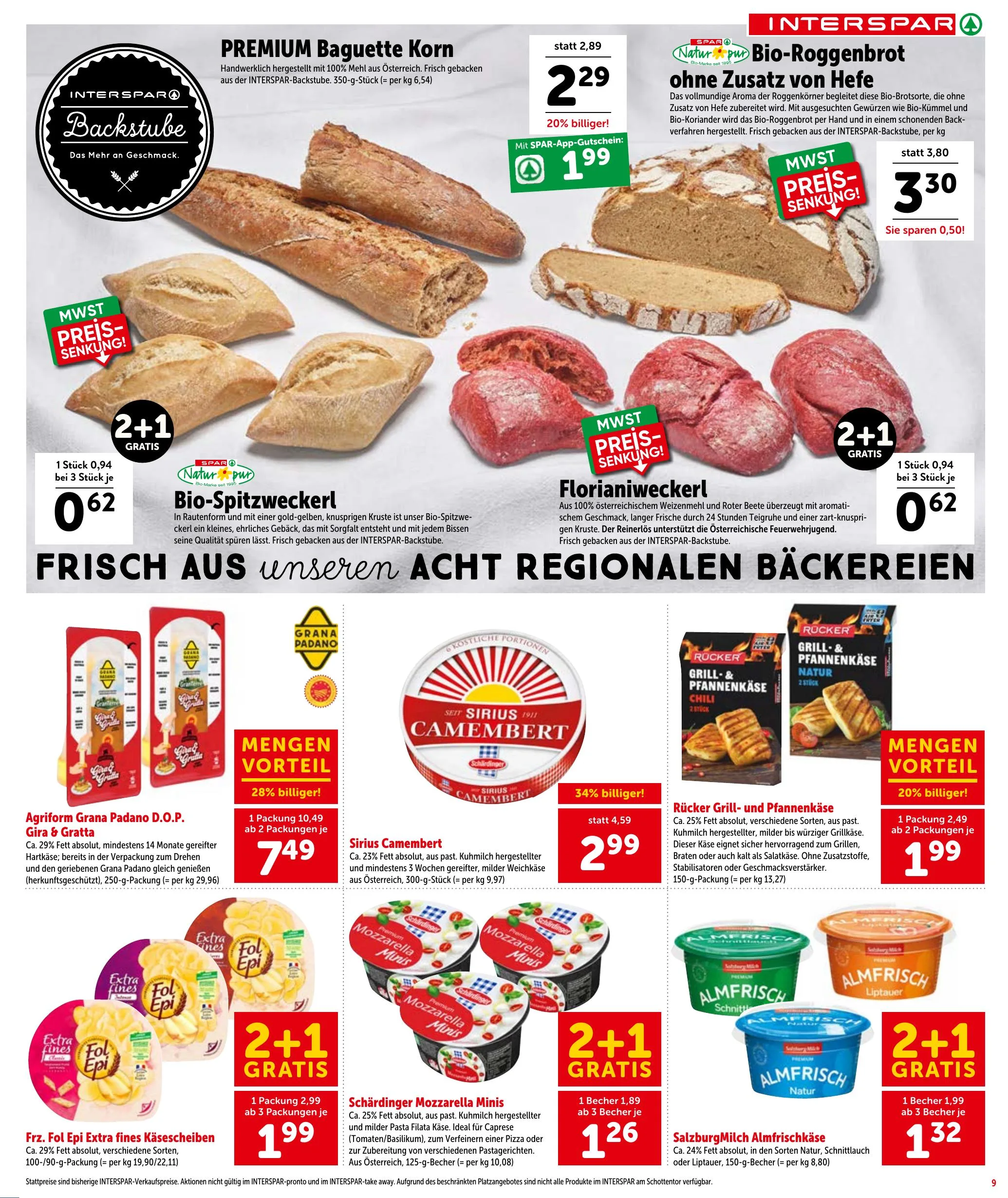 Interspar akciós újság Ausztria 07.30–08.12 – 9. oldal