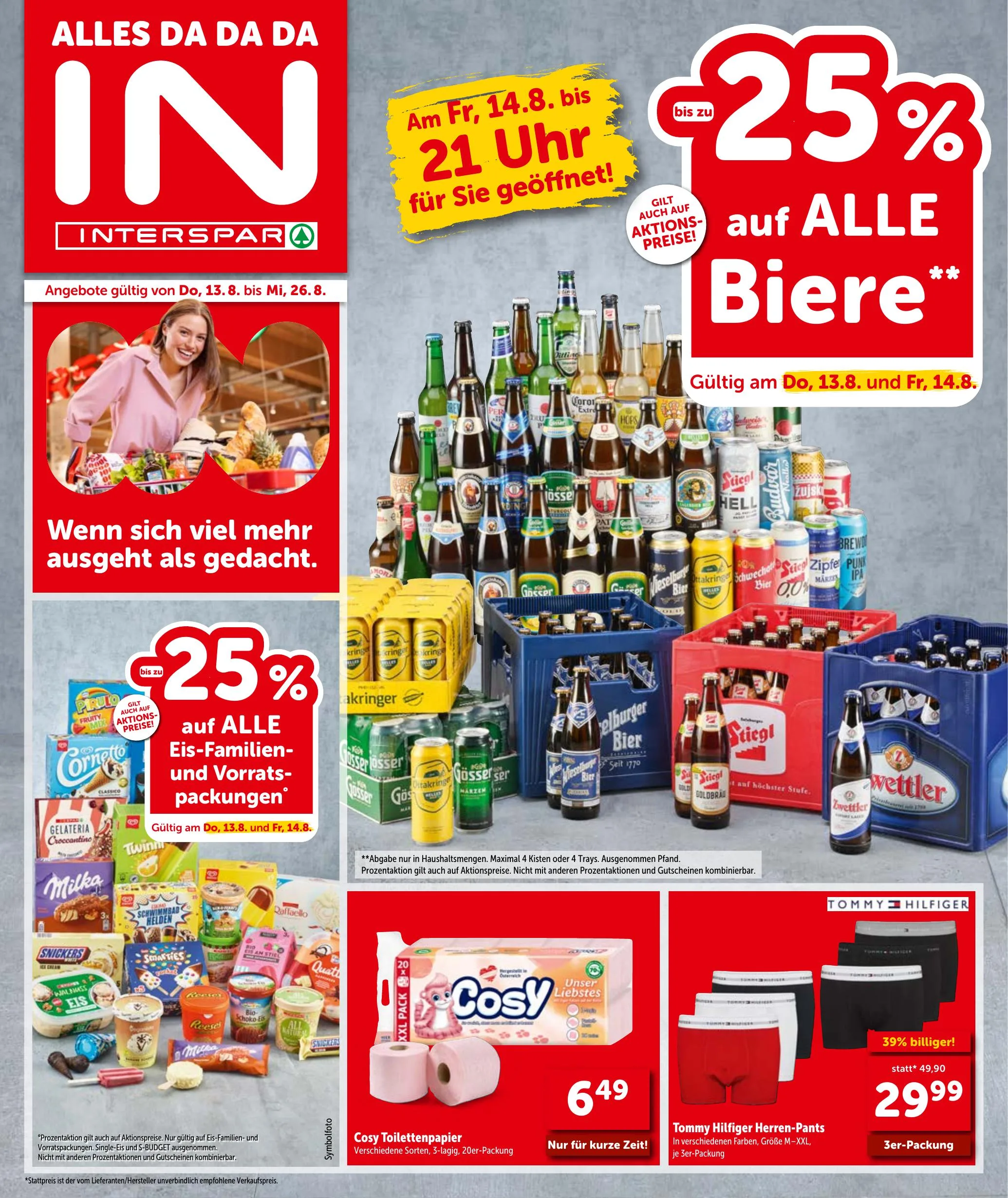 Interspar akciós újság Ausztria 08.13–08.26