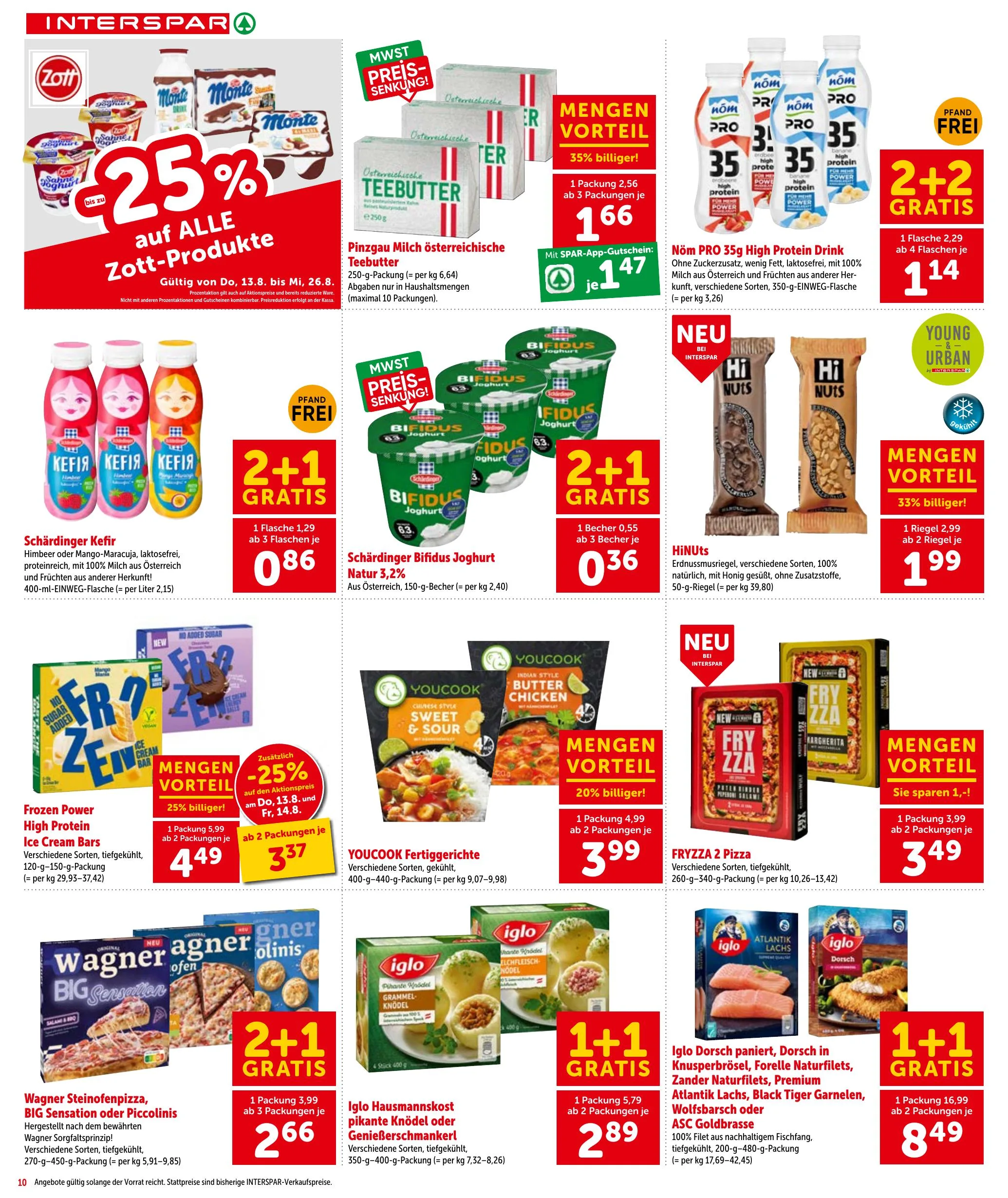 Interspar akciós újság Ausztria 08.13–08.26 – 10. oldal