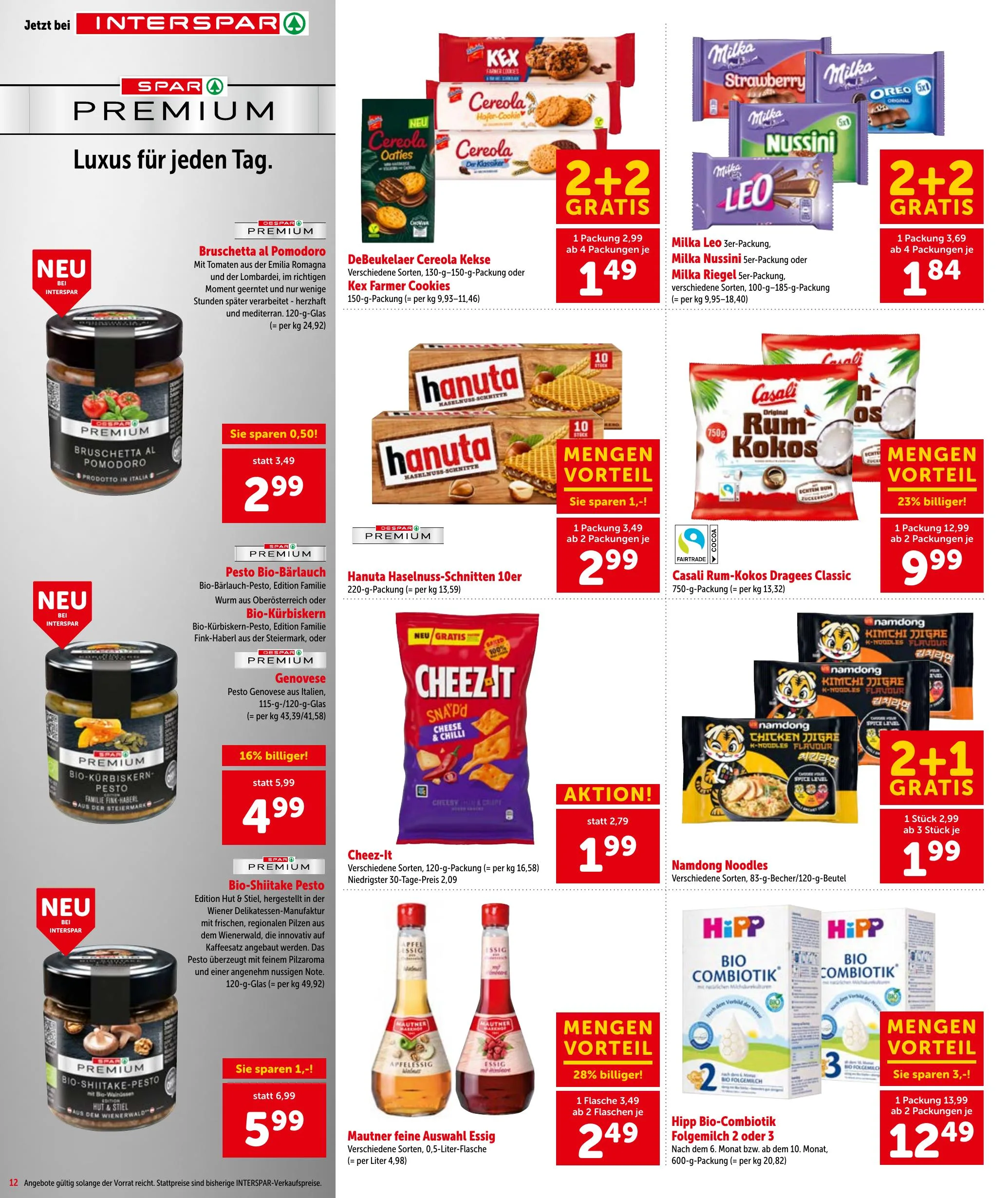 Interspar akciós újság Ausztria 08.13–08.26 – 12. oldal