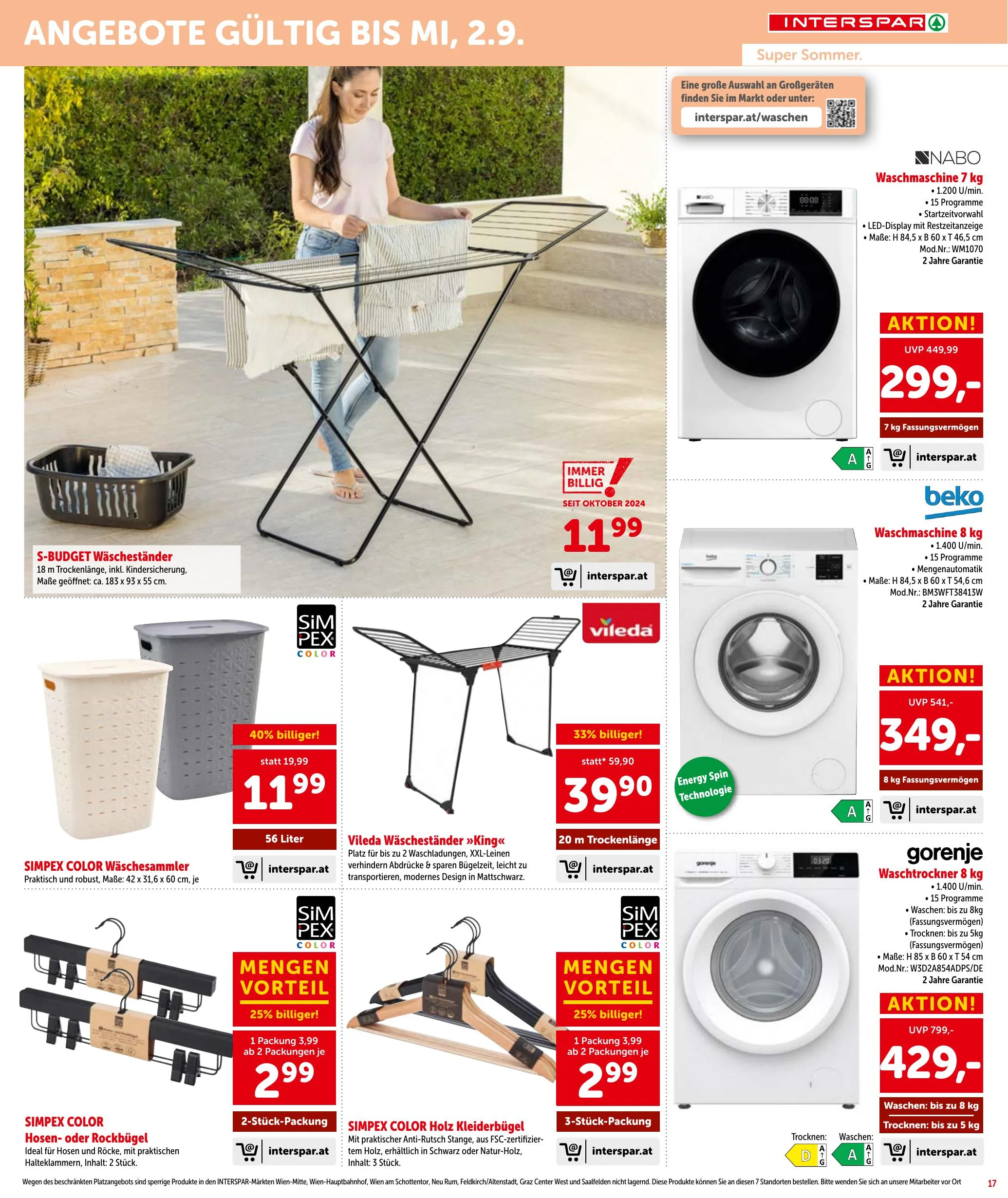 Interspar akciós újság Ausztria 08.13–08.26 – 17. oldal