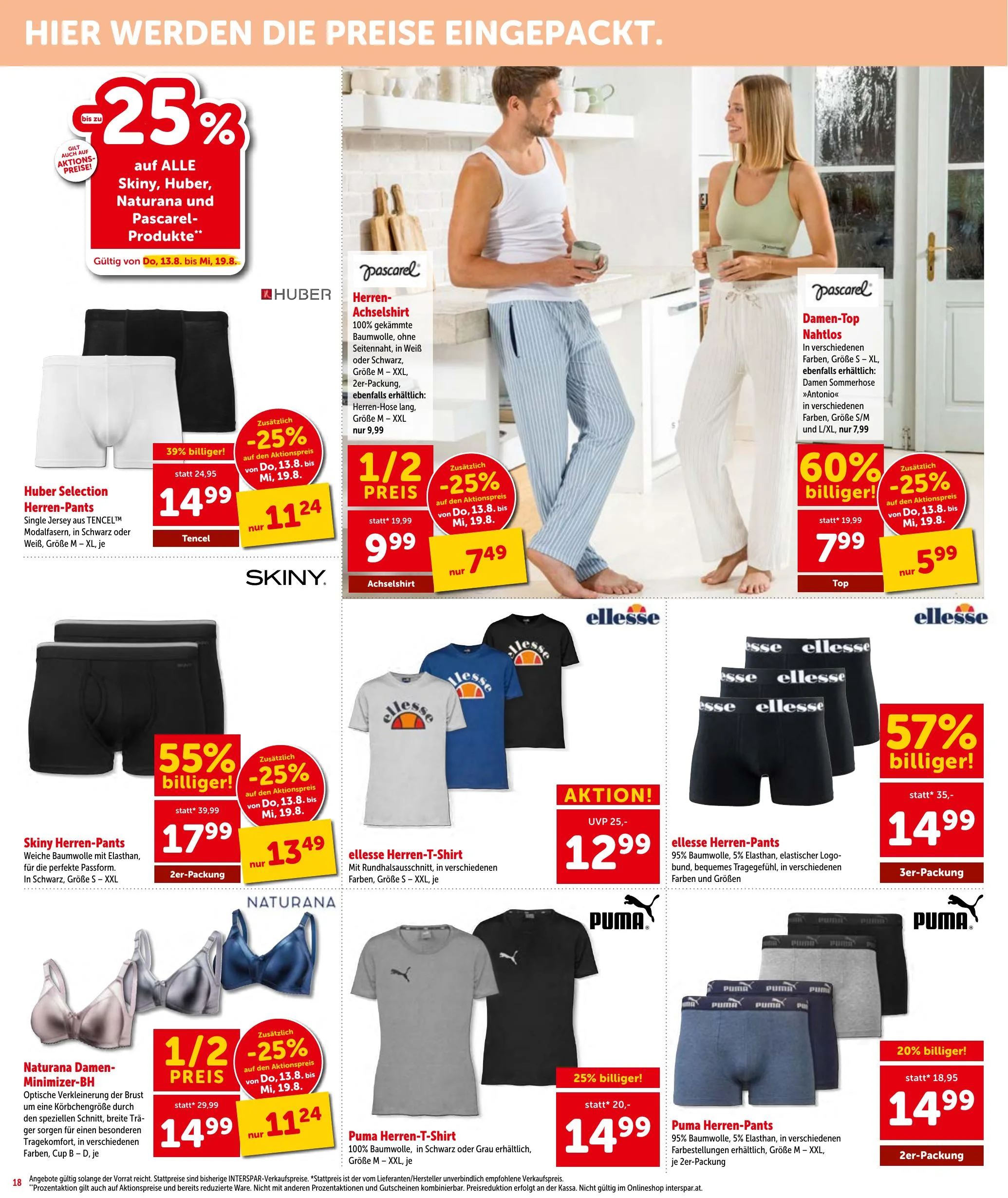 Interspar akciós újság Ausztria 08.13–08.26 – 18. oldal