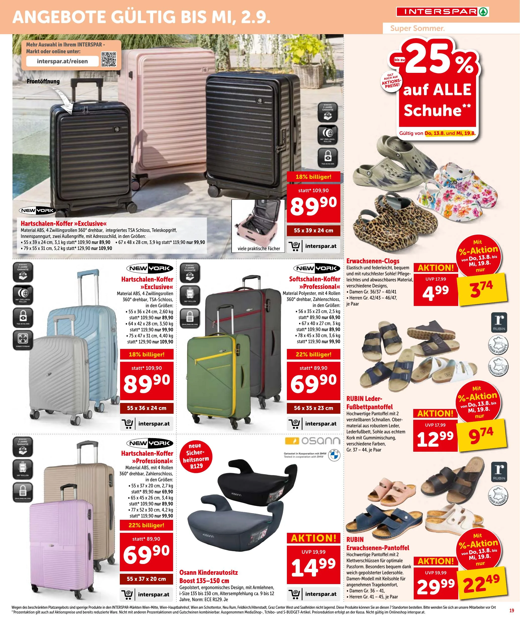 Interspar akciós újság Ausztria 08.13–08.26 – 19. oldal