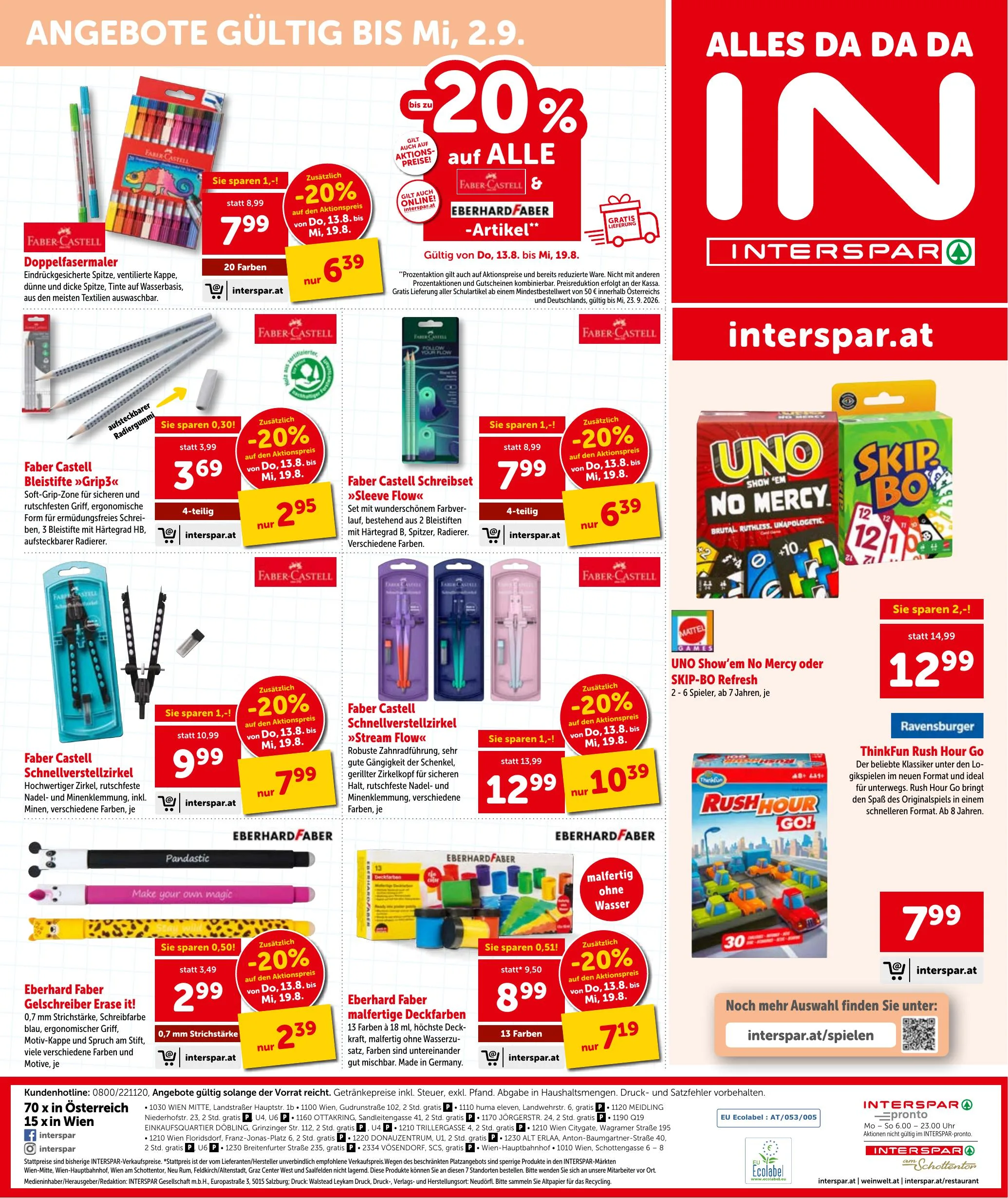 Interspar akciós újság Ausztria 08.13–08.26 – 20. oldal