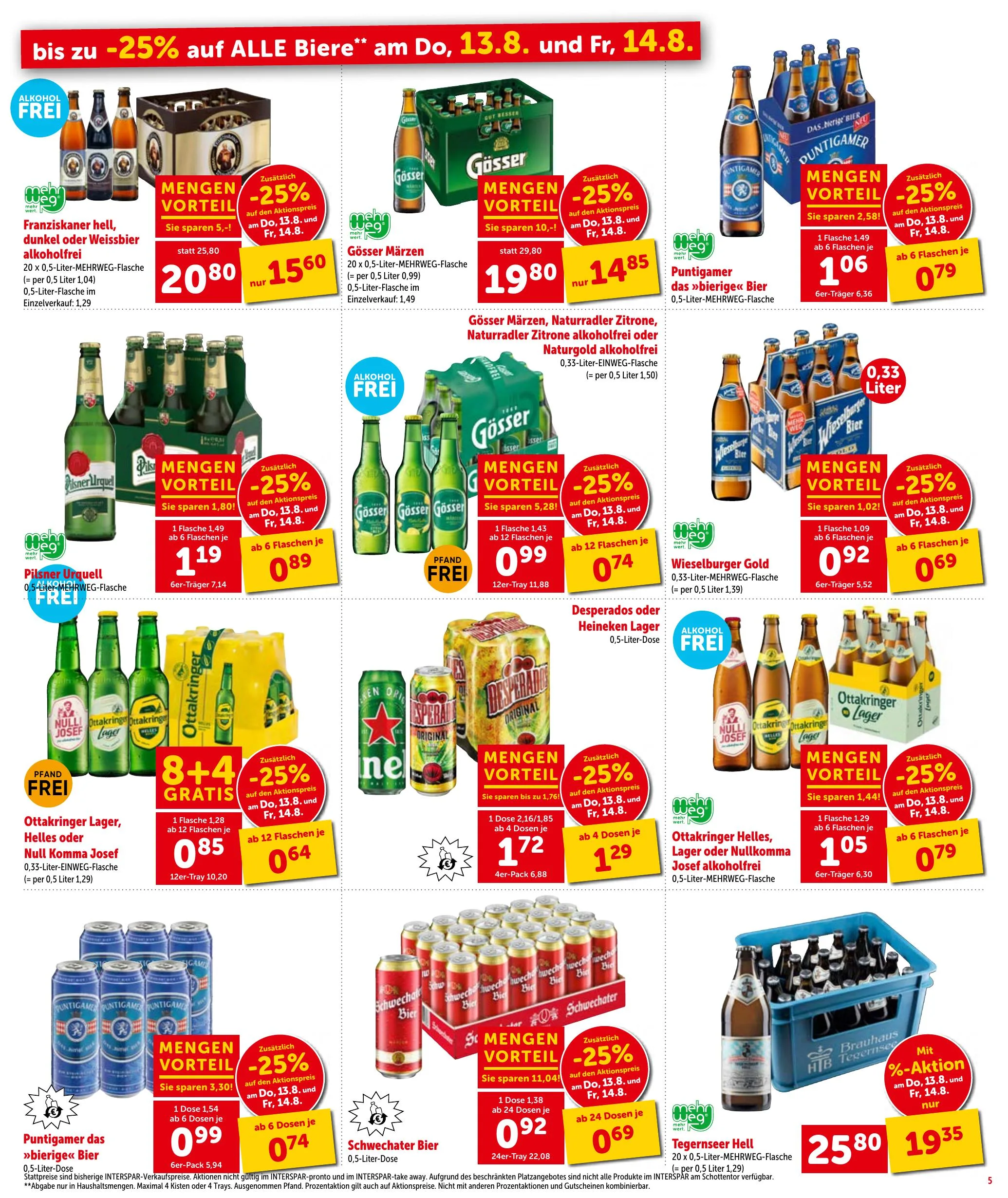 Interspar akciós újság Ausztria 08.13–08.26 – 5. oldal