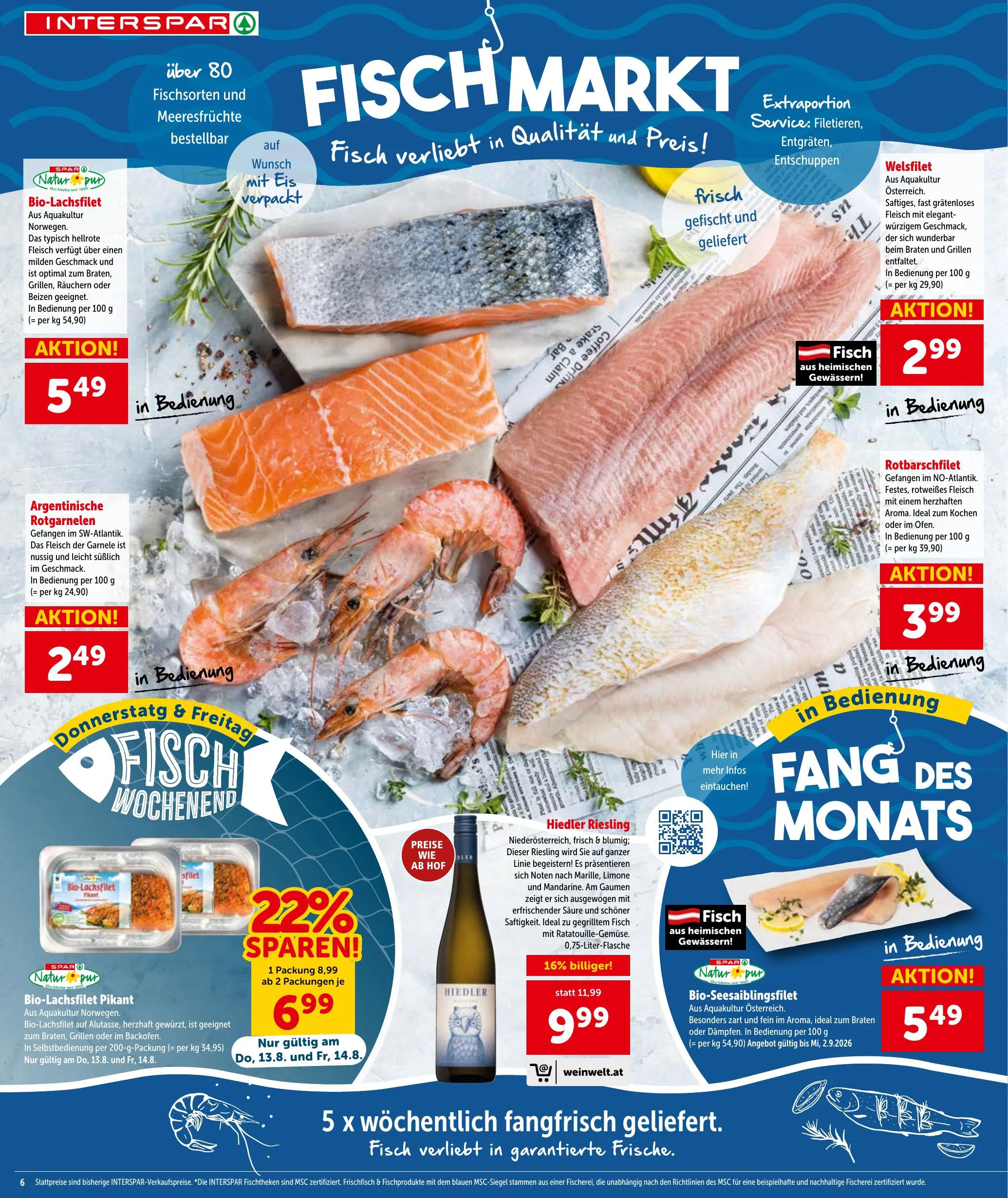 Interspar akciós újság Ausztria 08.13–08.26 – 6. oldal