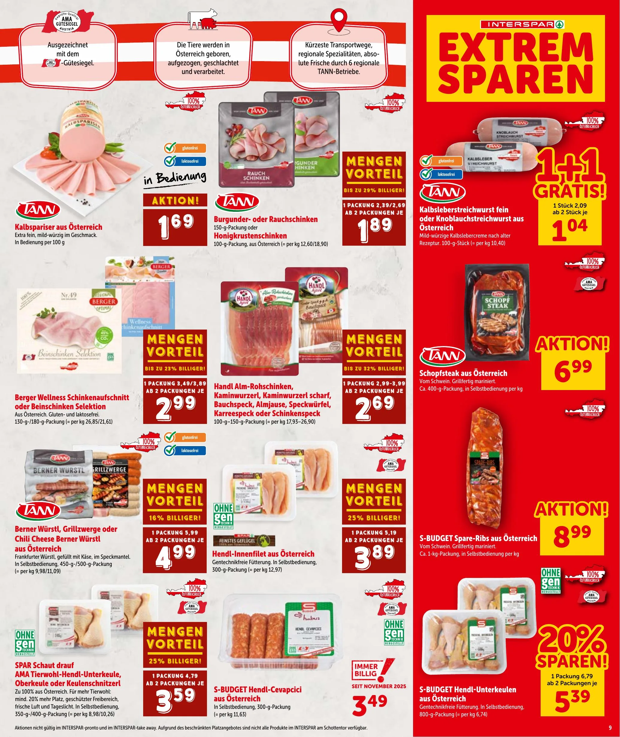 Interspar akciós újság Ausztria 08.13–08.26 – 9. oldal