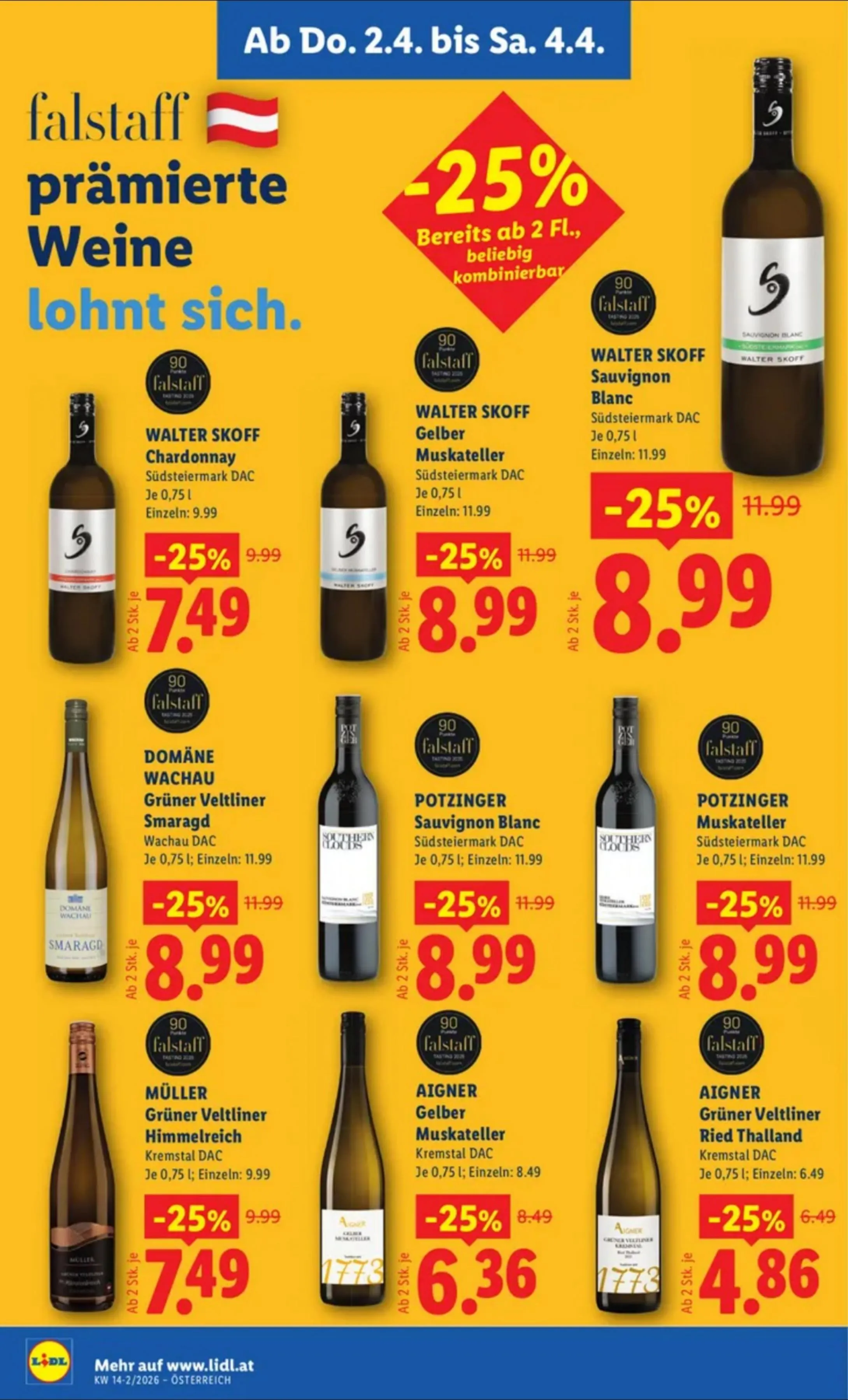 Lidl akciós újság Ausztria 04.02–04.08 – 14. oldal
