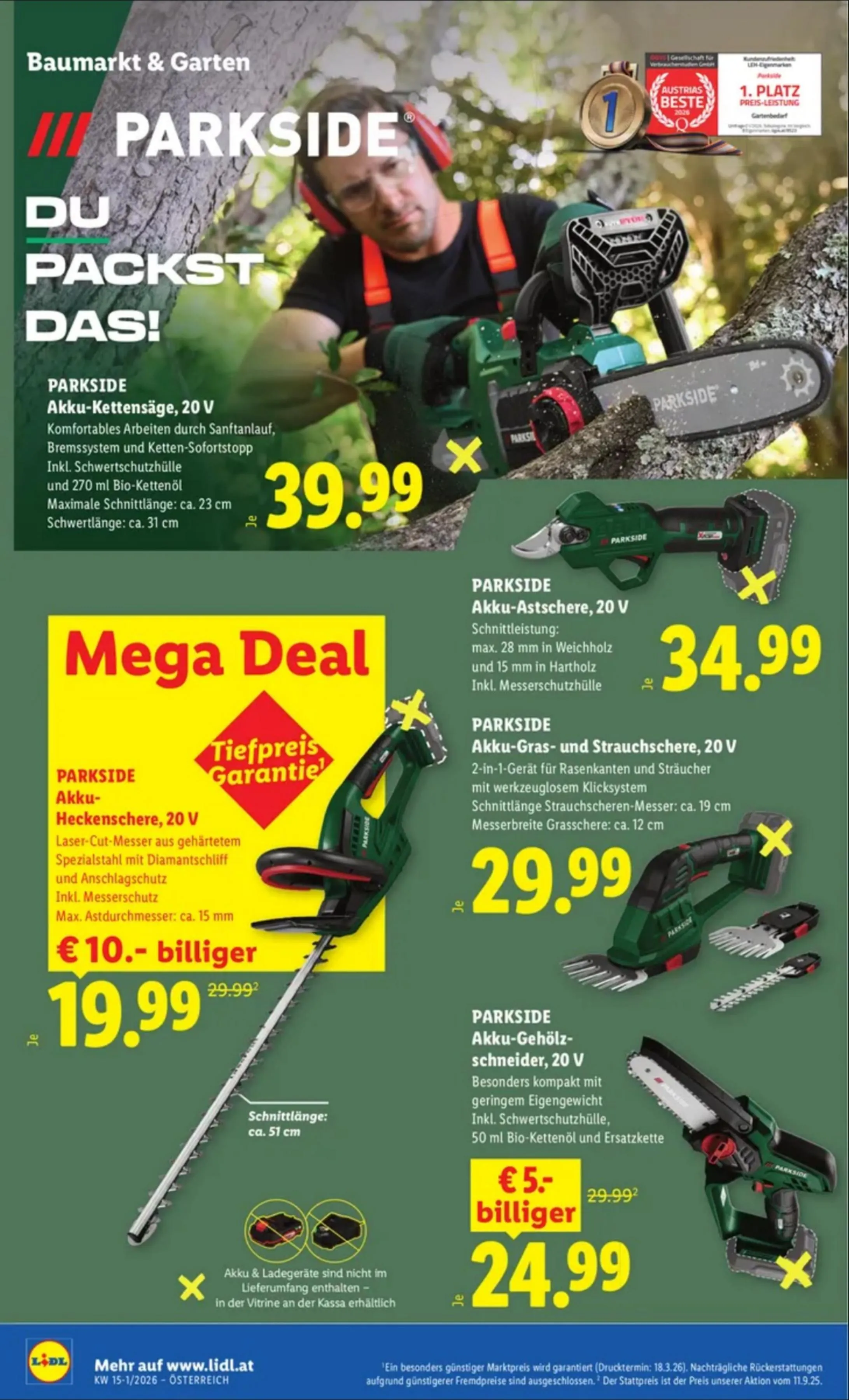 Lidl akciós újság Ausztria 04.02–04.08 – 31. oldal