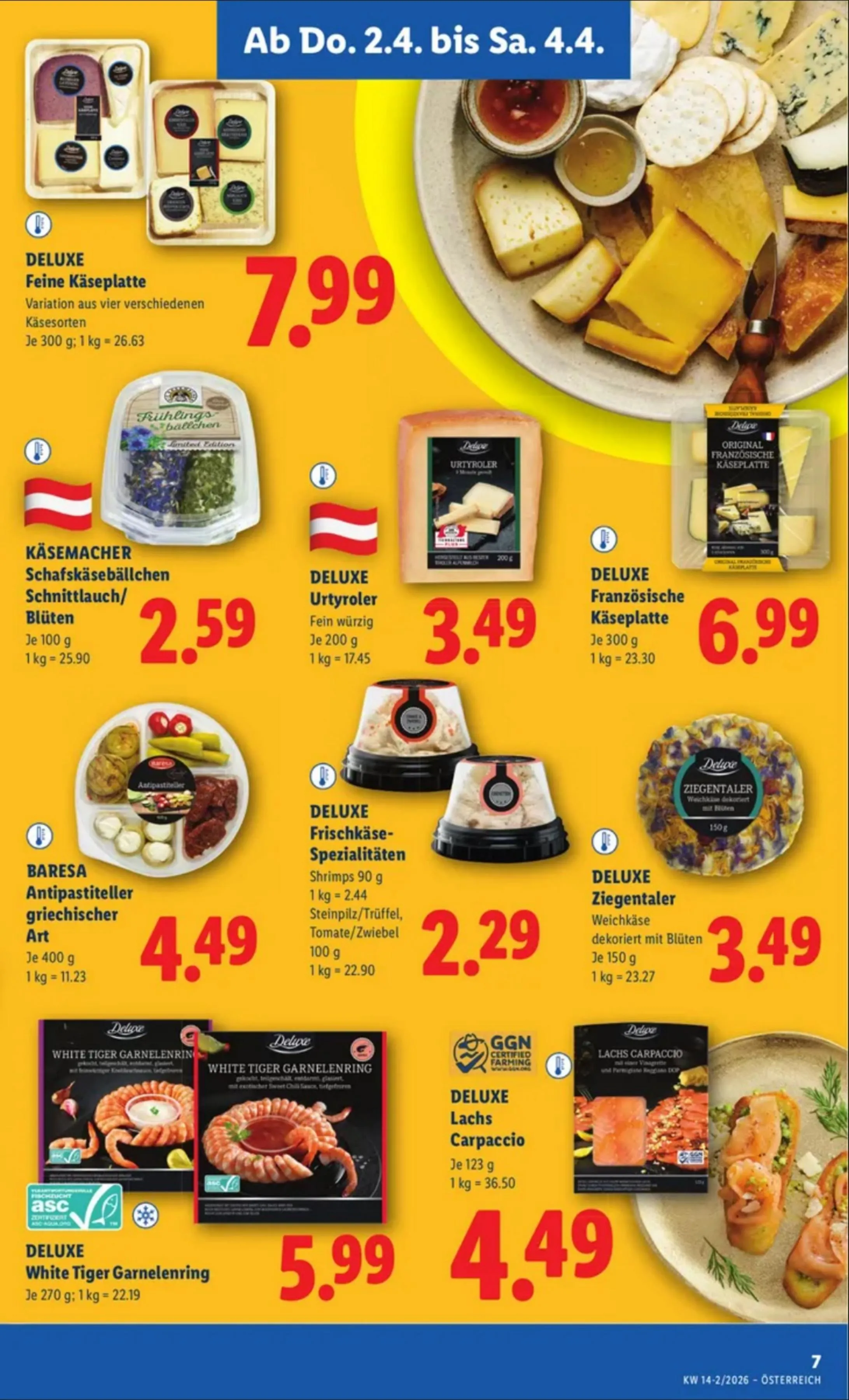 Lidl akciós újság Ausztria 04.02–04.08 – 9. oldal